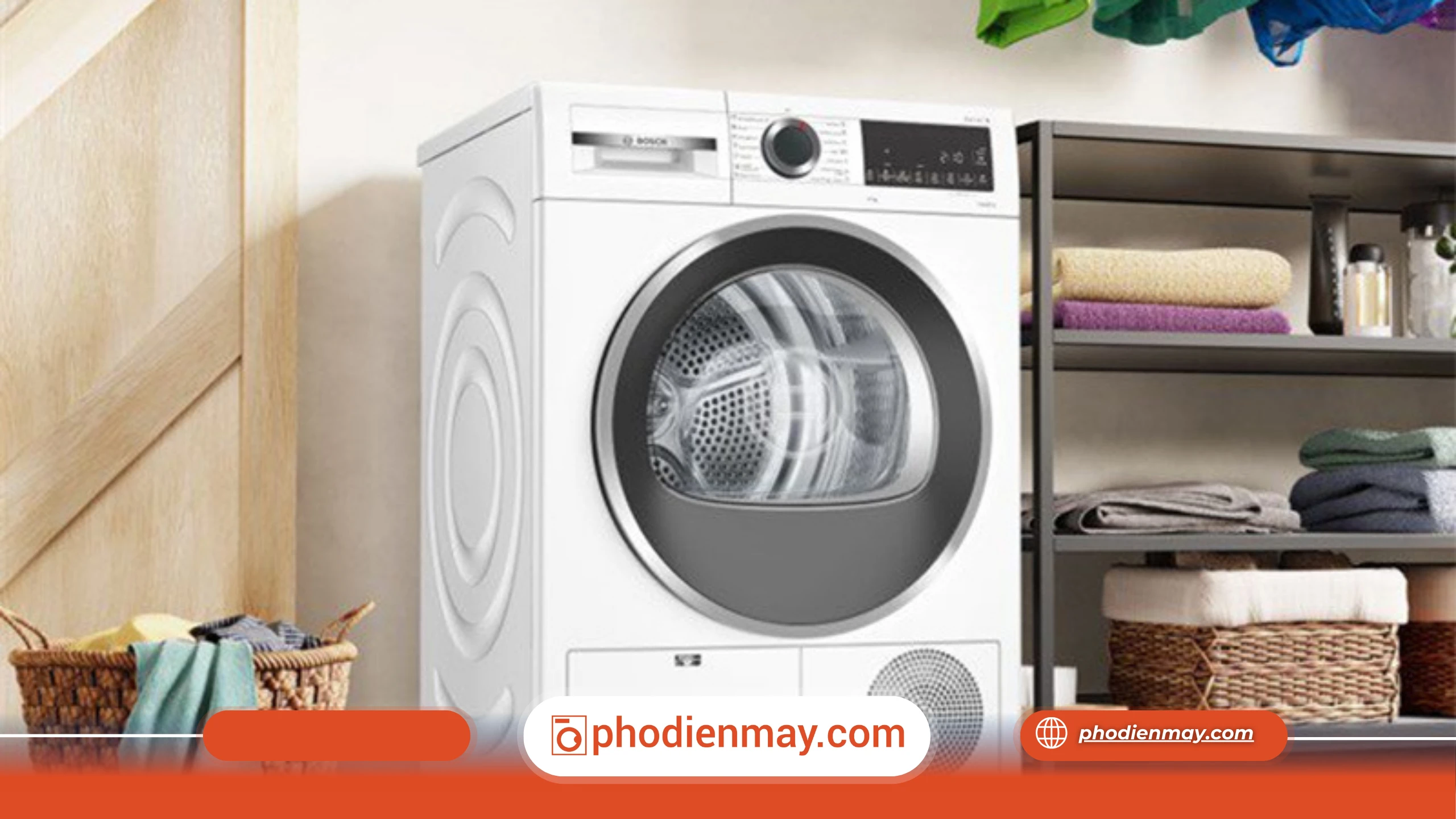 Máy sấy quần áo có tốn điện nhiều không? Một tháng hết bao nhiêu?