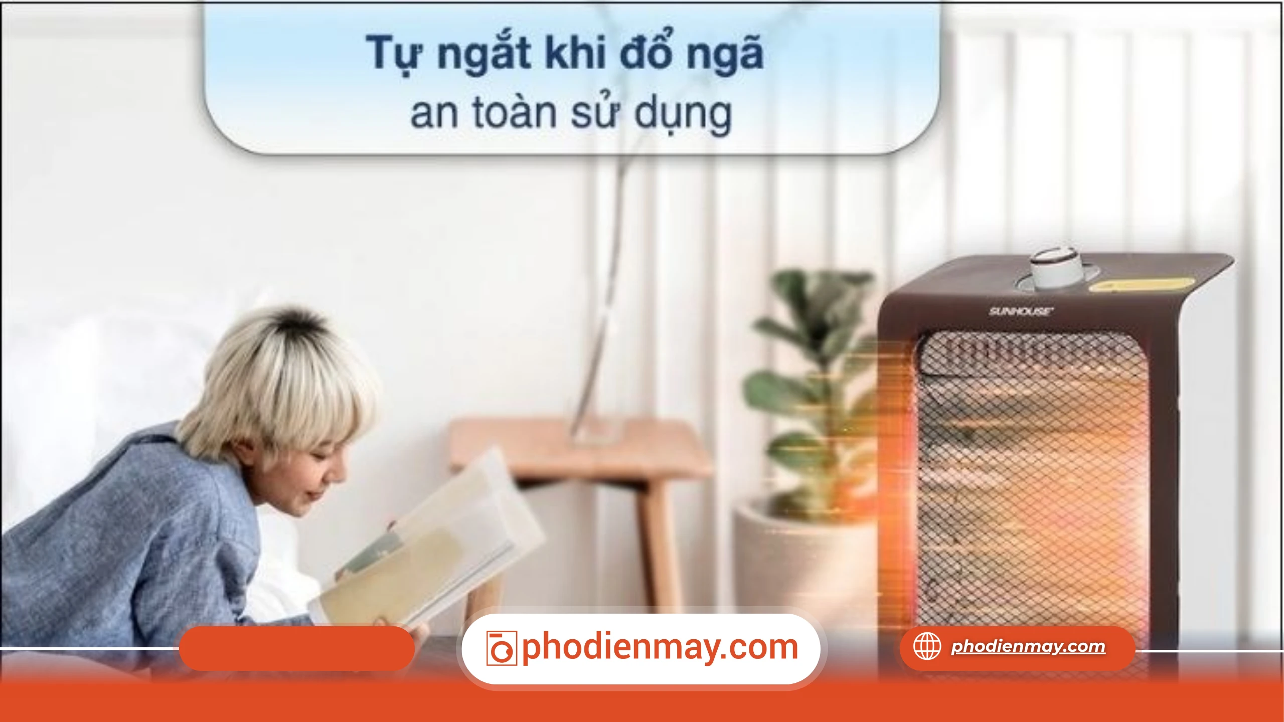 7 lý do quạt sưởi tự ngắt điện là tính năng bảo vệ quan trọng