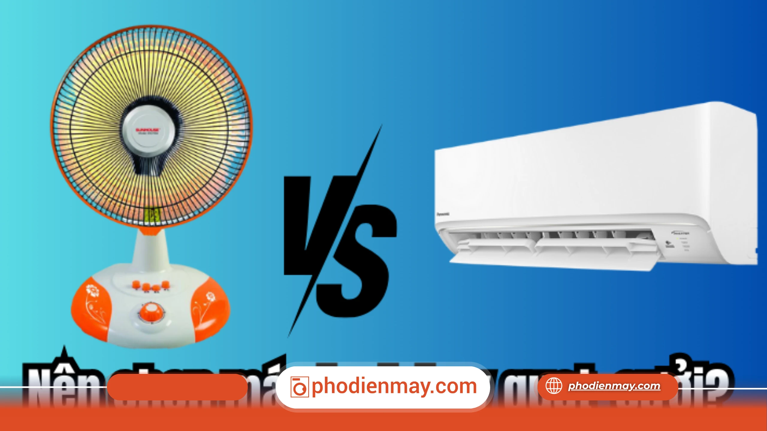Mua quạt sưởi hay điều hòa 2 chiều