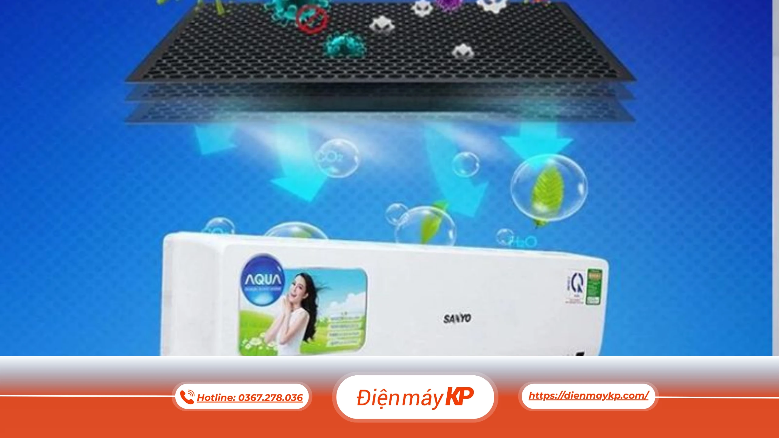 3 tính năng bảo vệ sức khỏe nổi bật trên máy lạnh Aqua