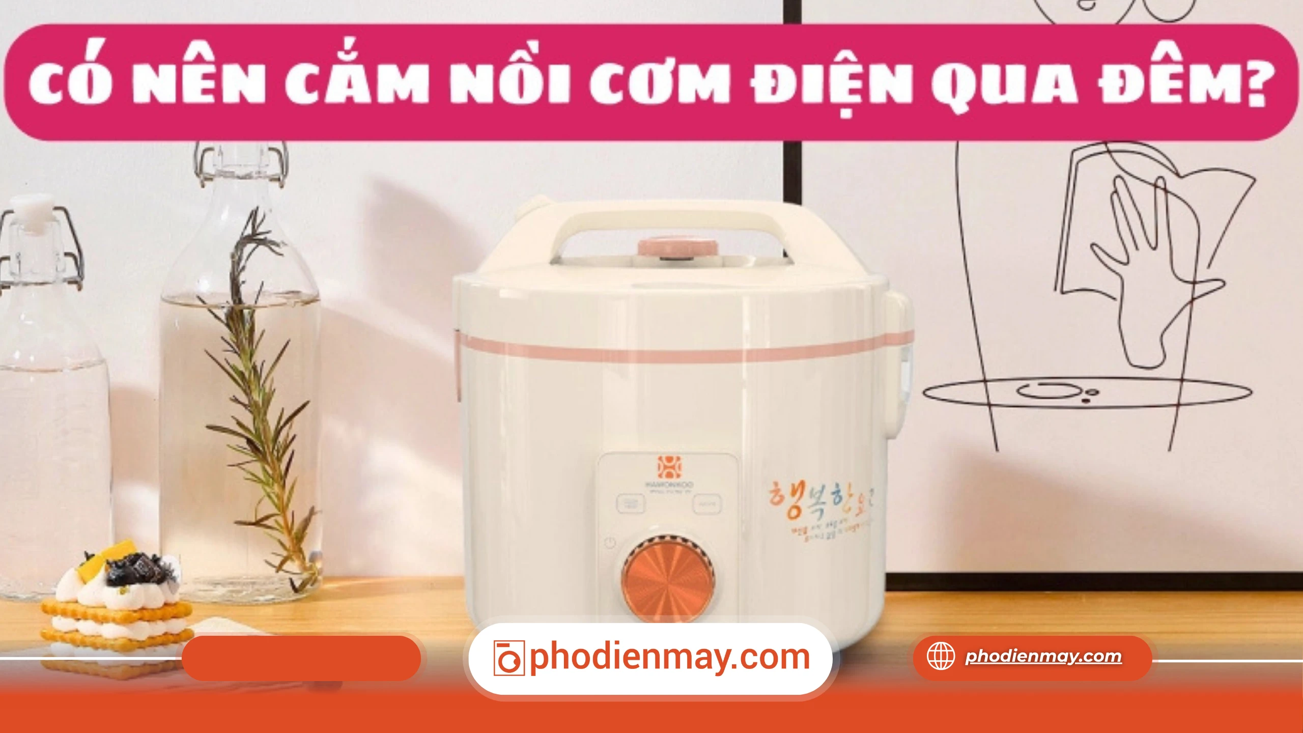 Có nên cắm nồi cơm điện 24/24