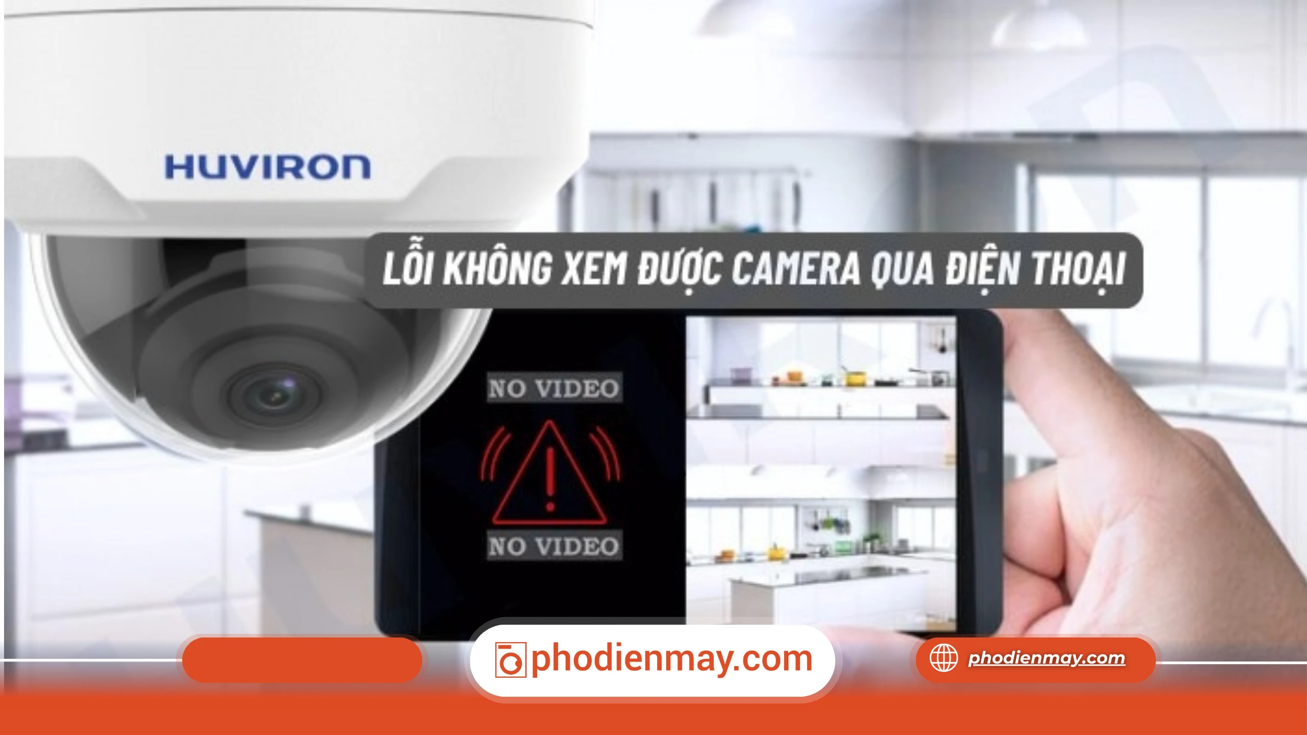 Camera không xem được từ xa