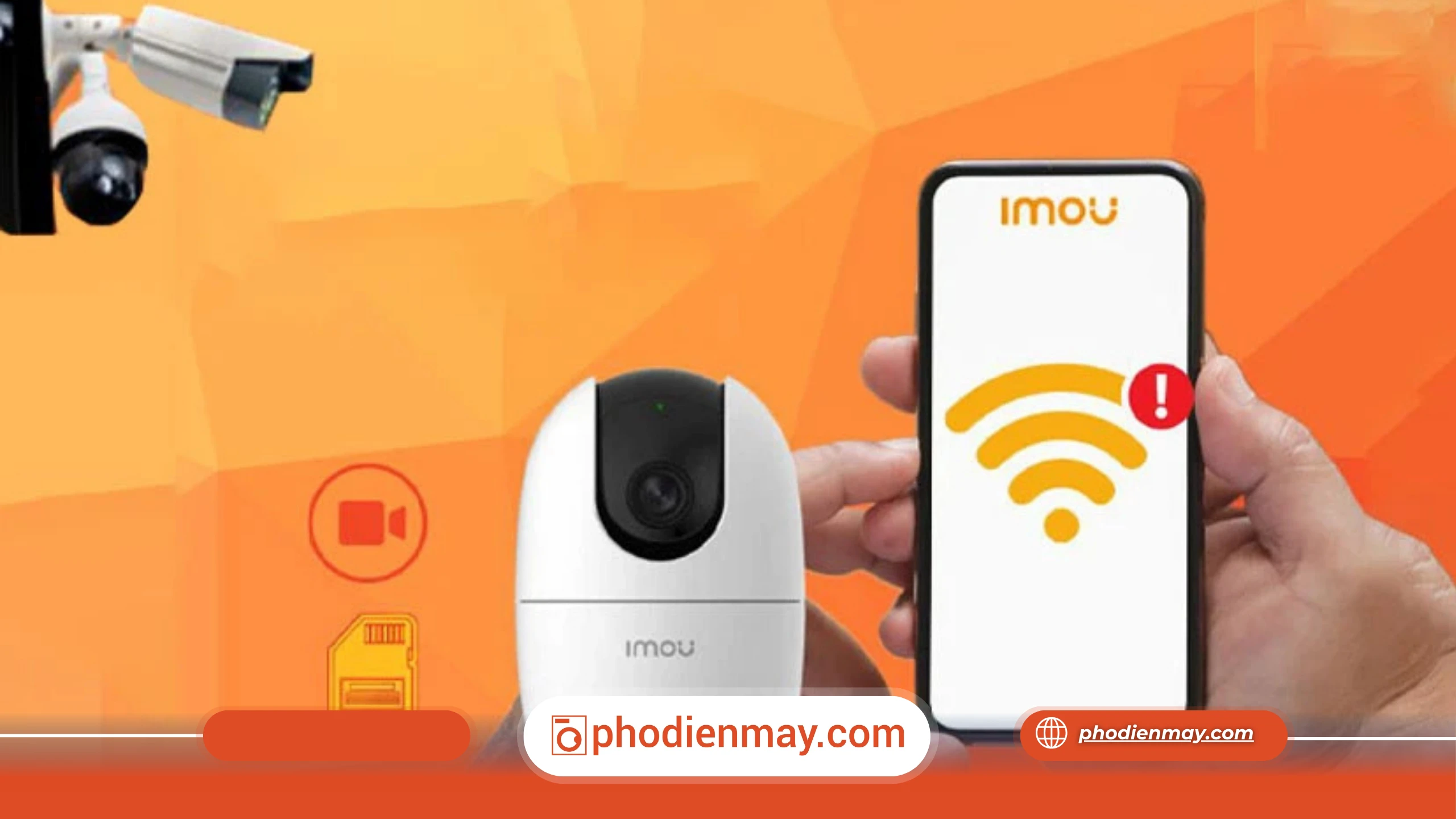 Camera không xem được từ xa