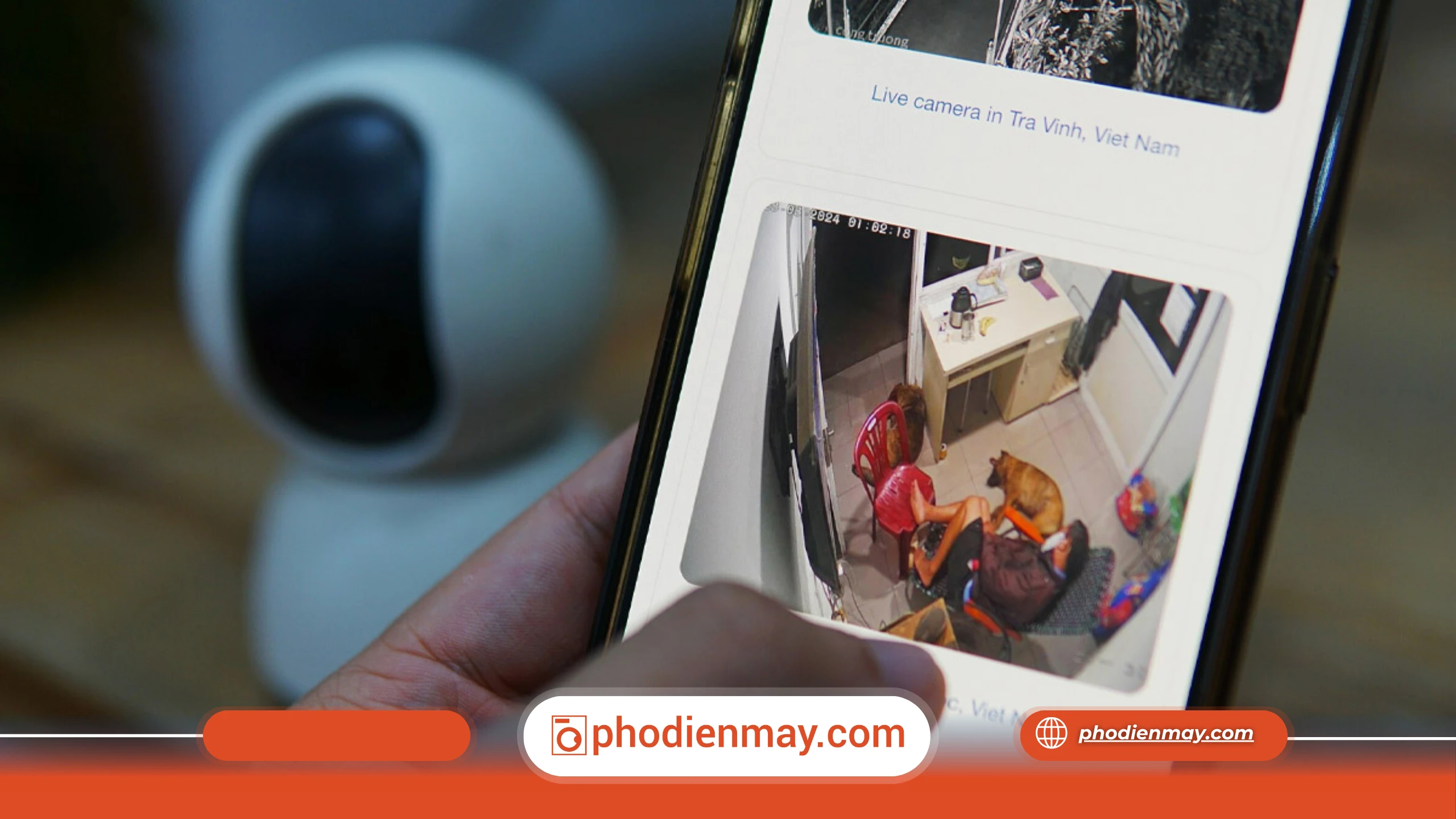 Camera không xem được từ xa