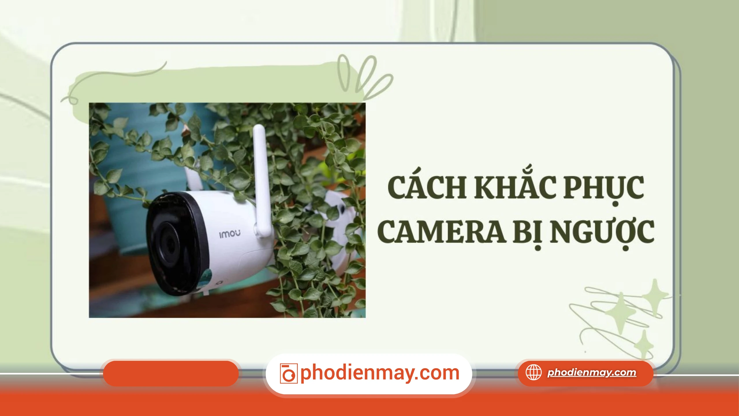 Camera bị ngược hình