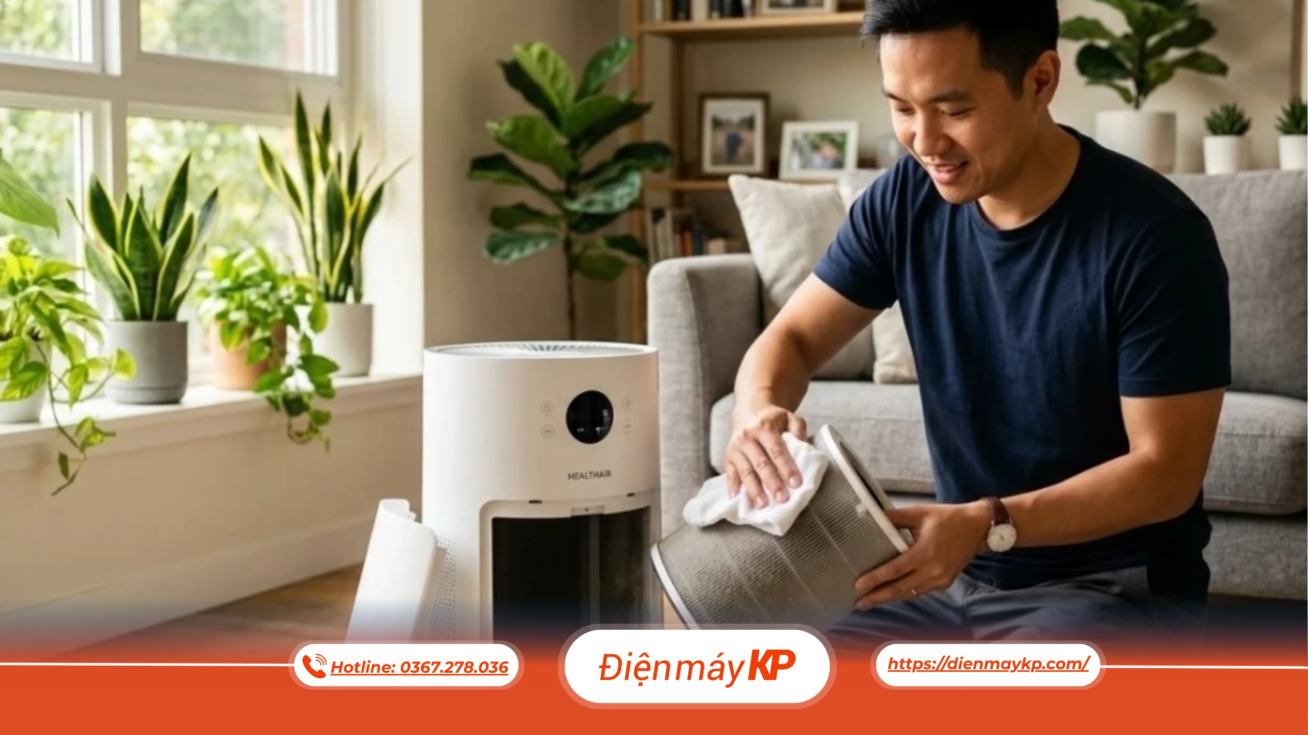 Những Sai Lầm Khi Vệ Sinh Máy Lọc Không Khí
