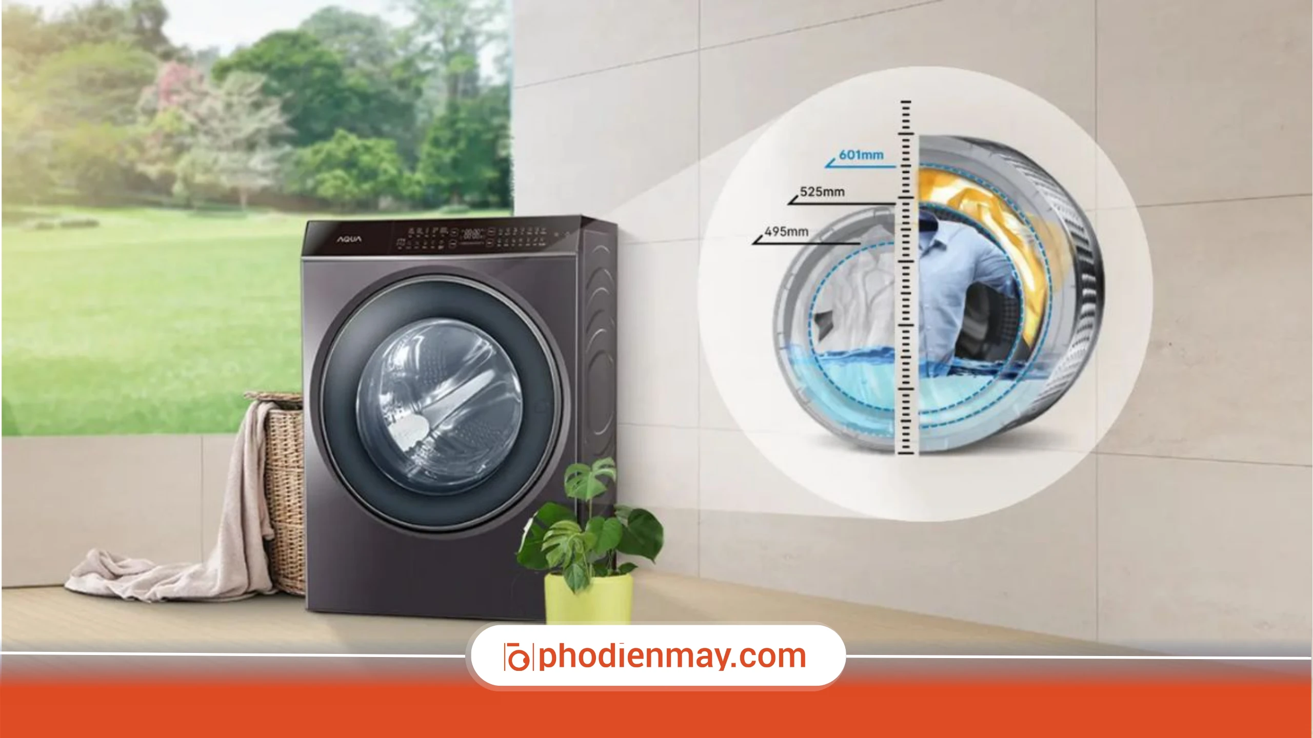 Lý do nên mua máy giặt AQUA để sử dụng trong gia đình