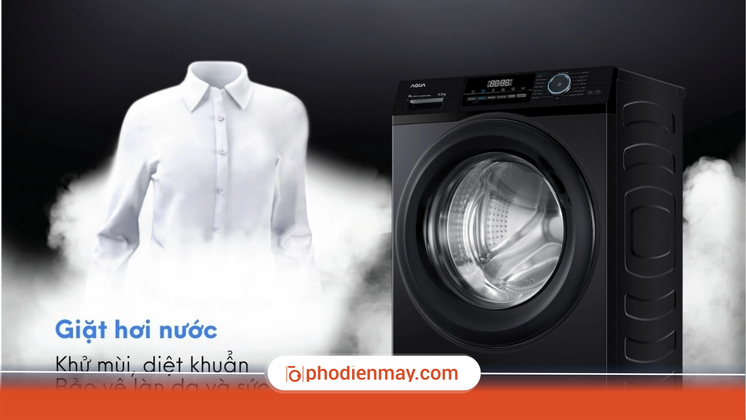 Lý do nên mua máy giặt AQUA để sử dụng trong gia đình