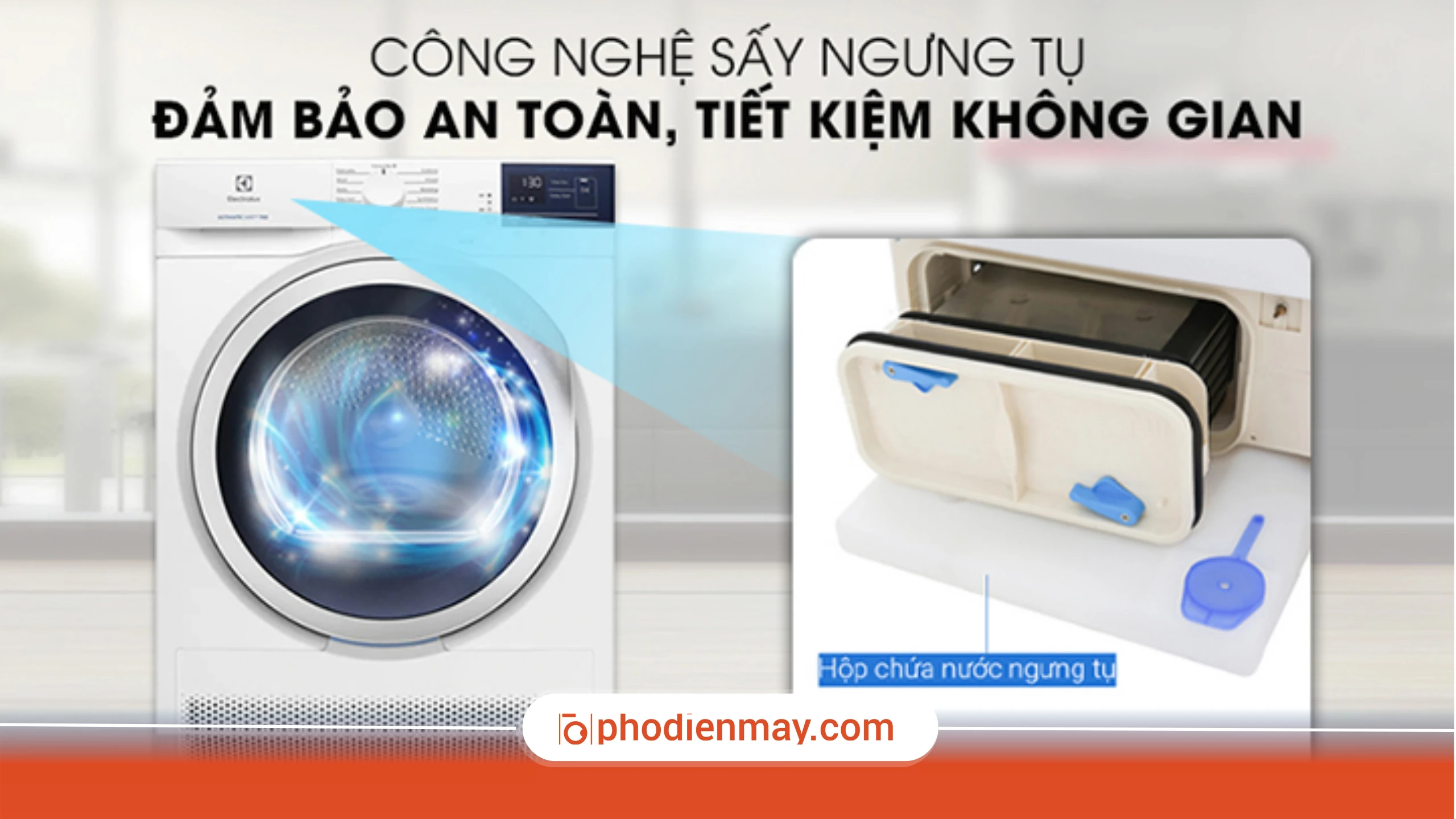Tư vấn chọn mua máy sấy Electrolux cho gia đình từ 2–6 người