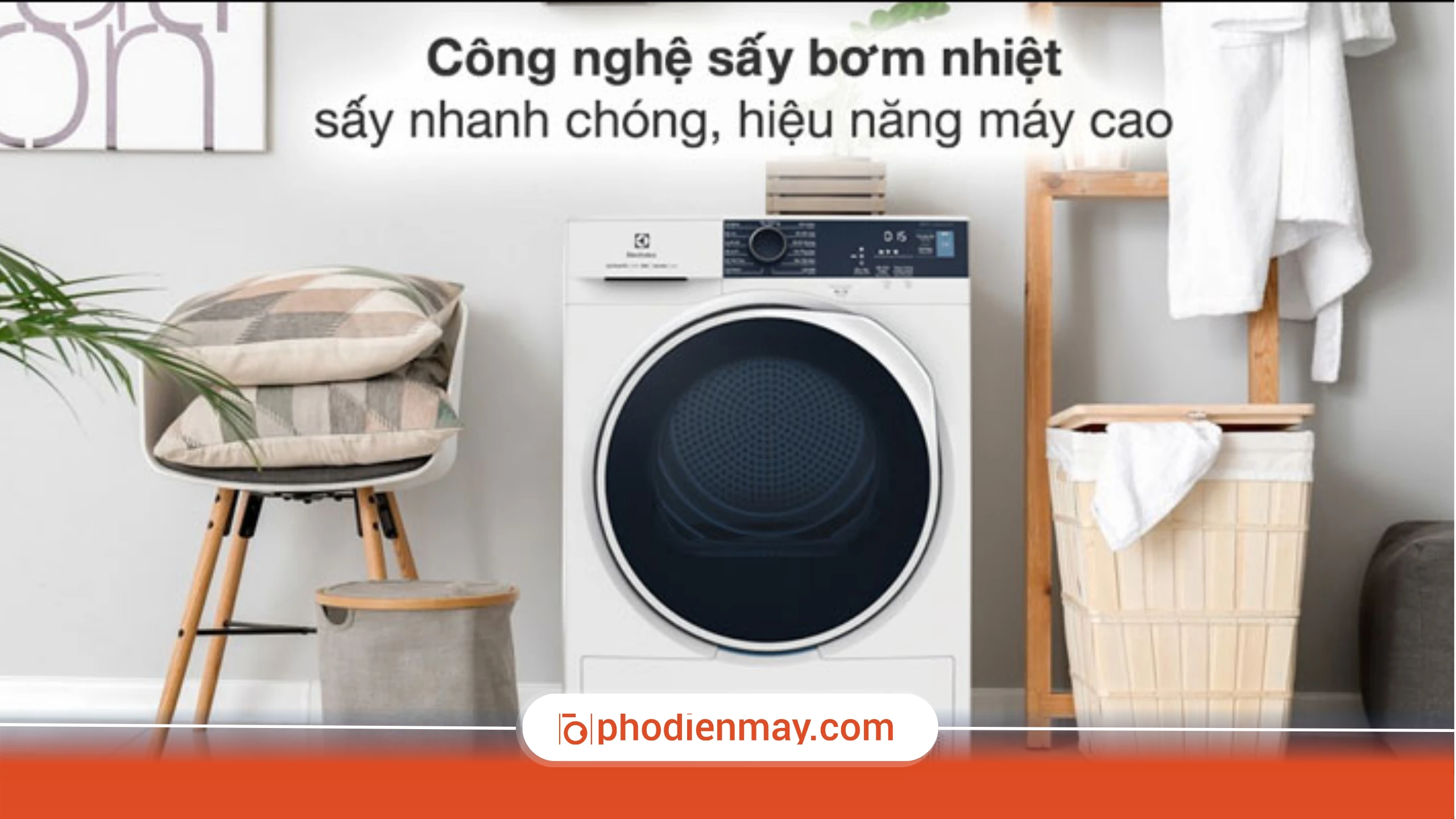 Tư vấn chọn mua máy sấy Electrolux cho gia đình từ 2–6 người