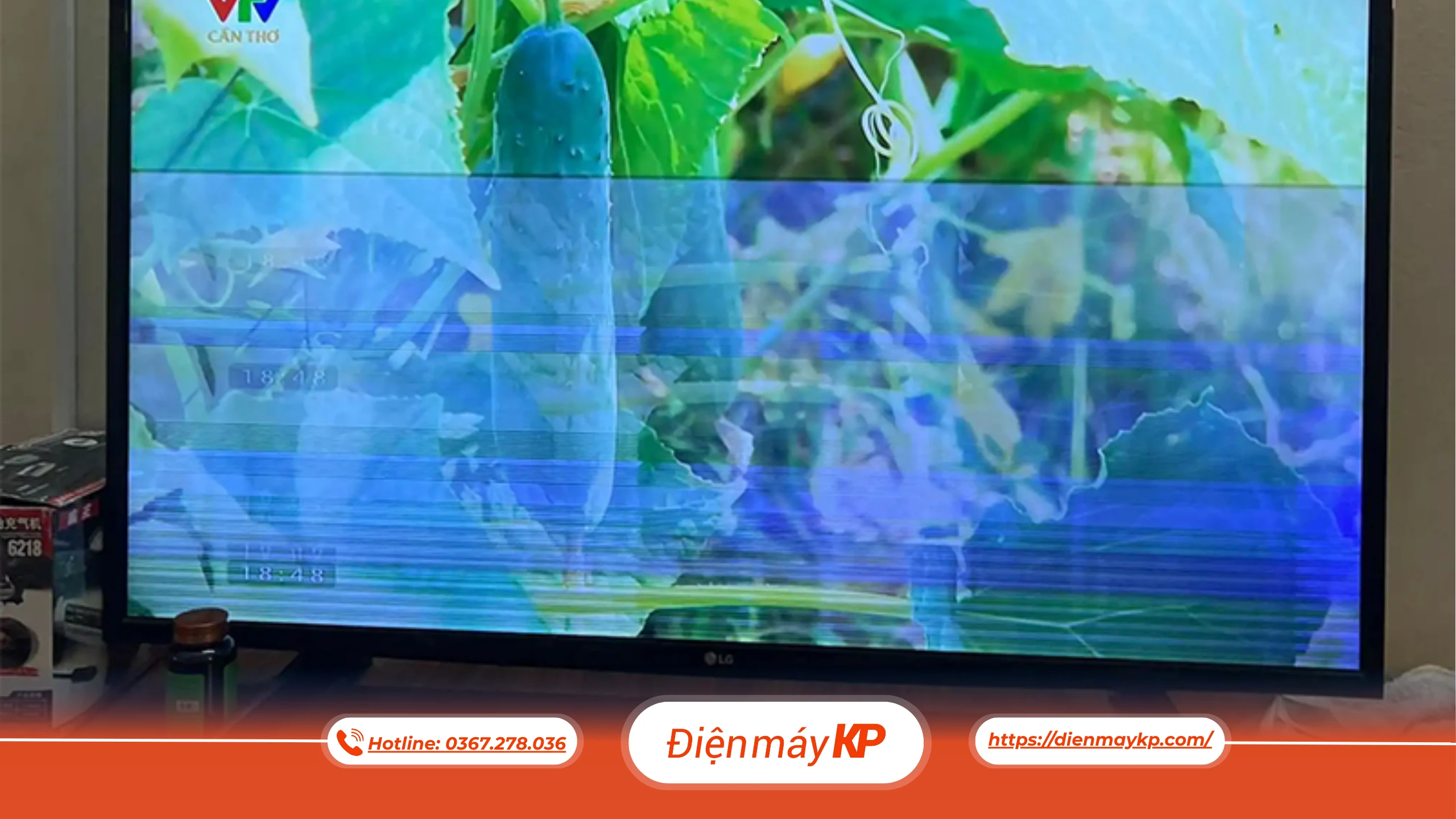 6 nguyên nhân và cách sửa màn hình tivi bị sọc đơn nhanh nhất