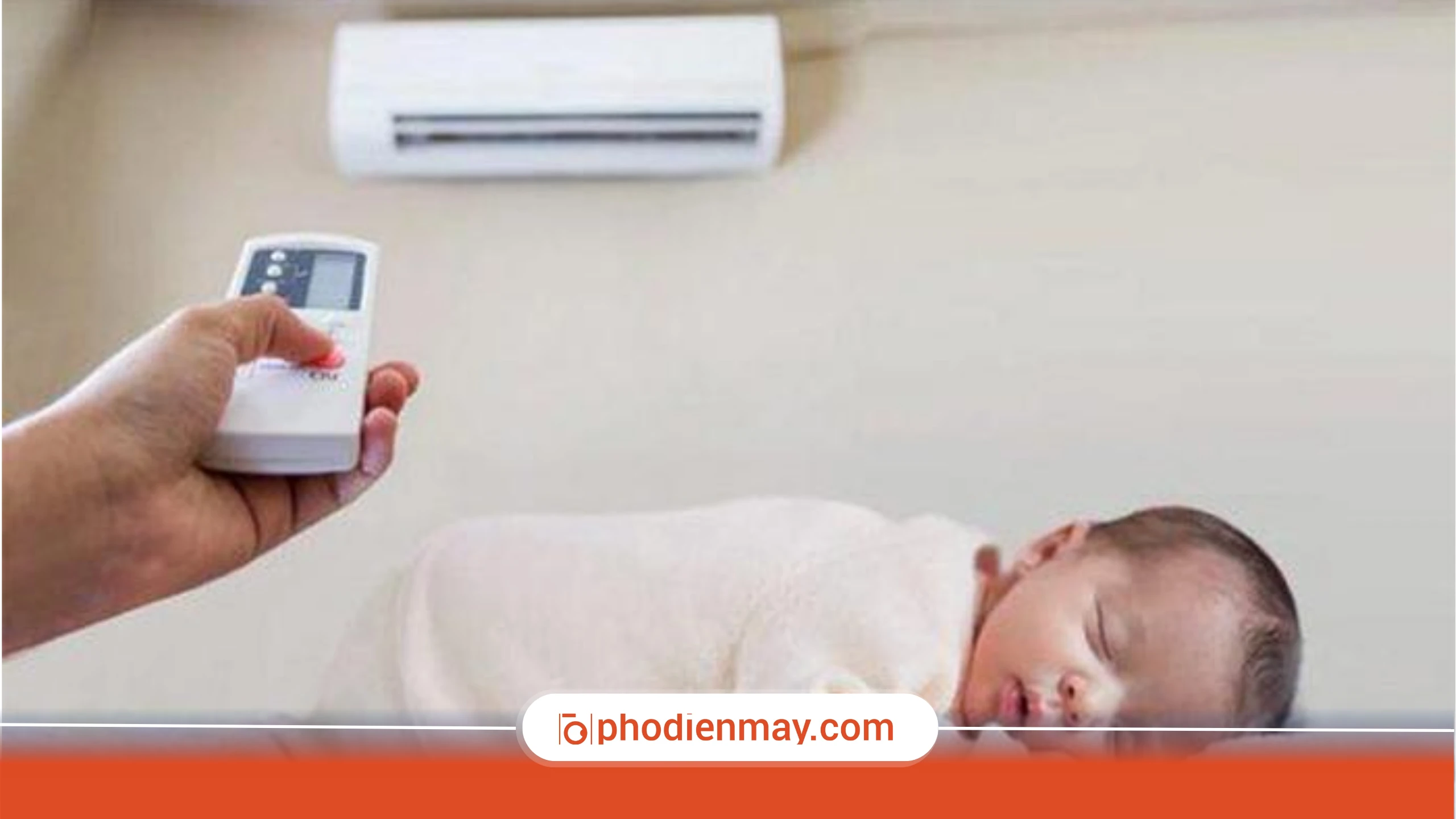 Mẹo dùng điều hòa cho trẻ sơ sinh