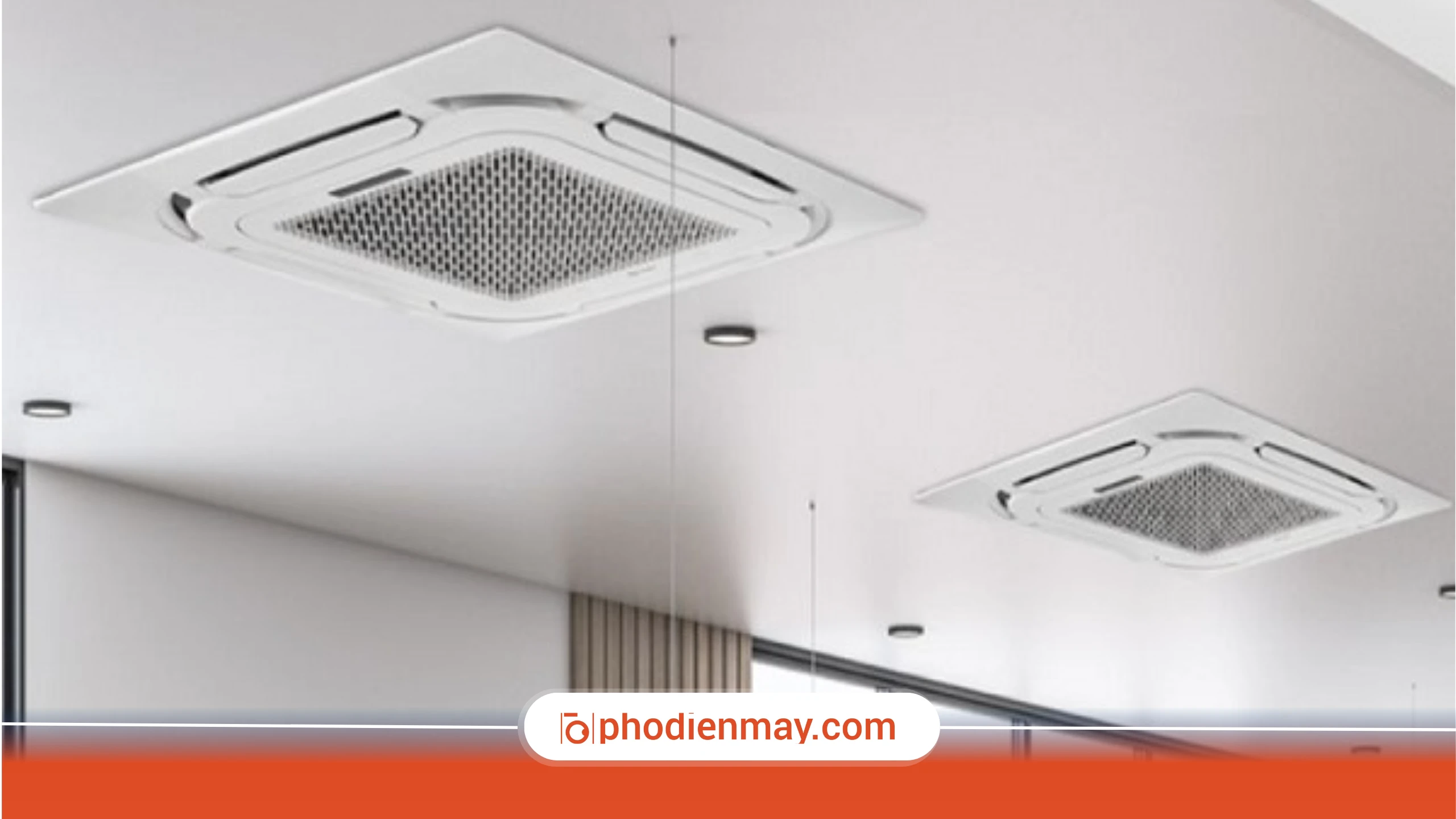 7 điểm khác nhau giữa điều hòa treo tường và âm trần