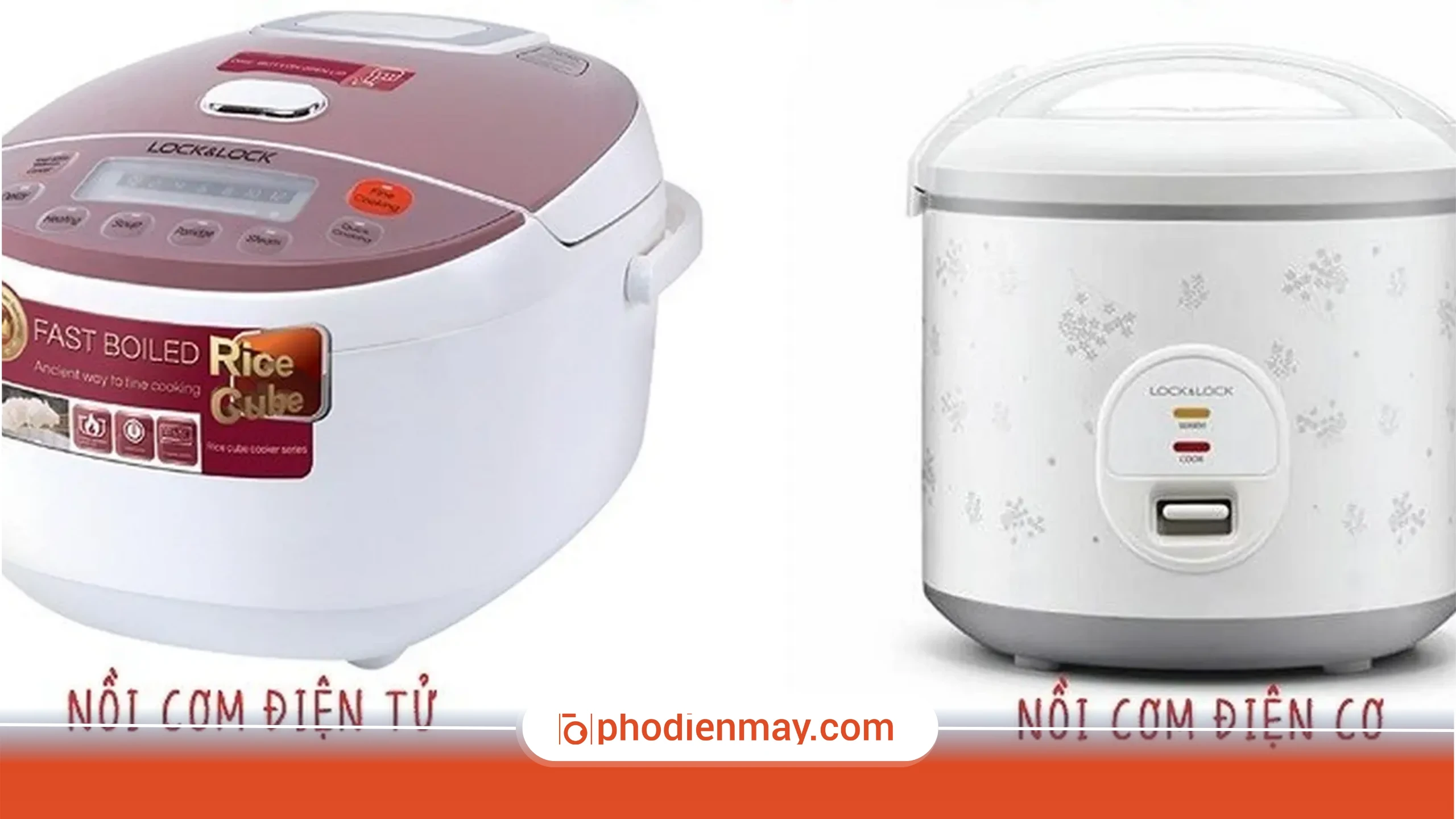 Nên mua nồi cơm điện cơ hay điện tử?