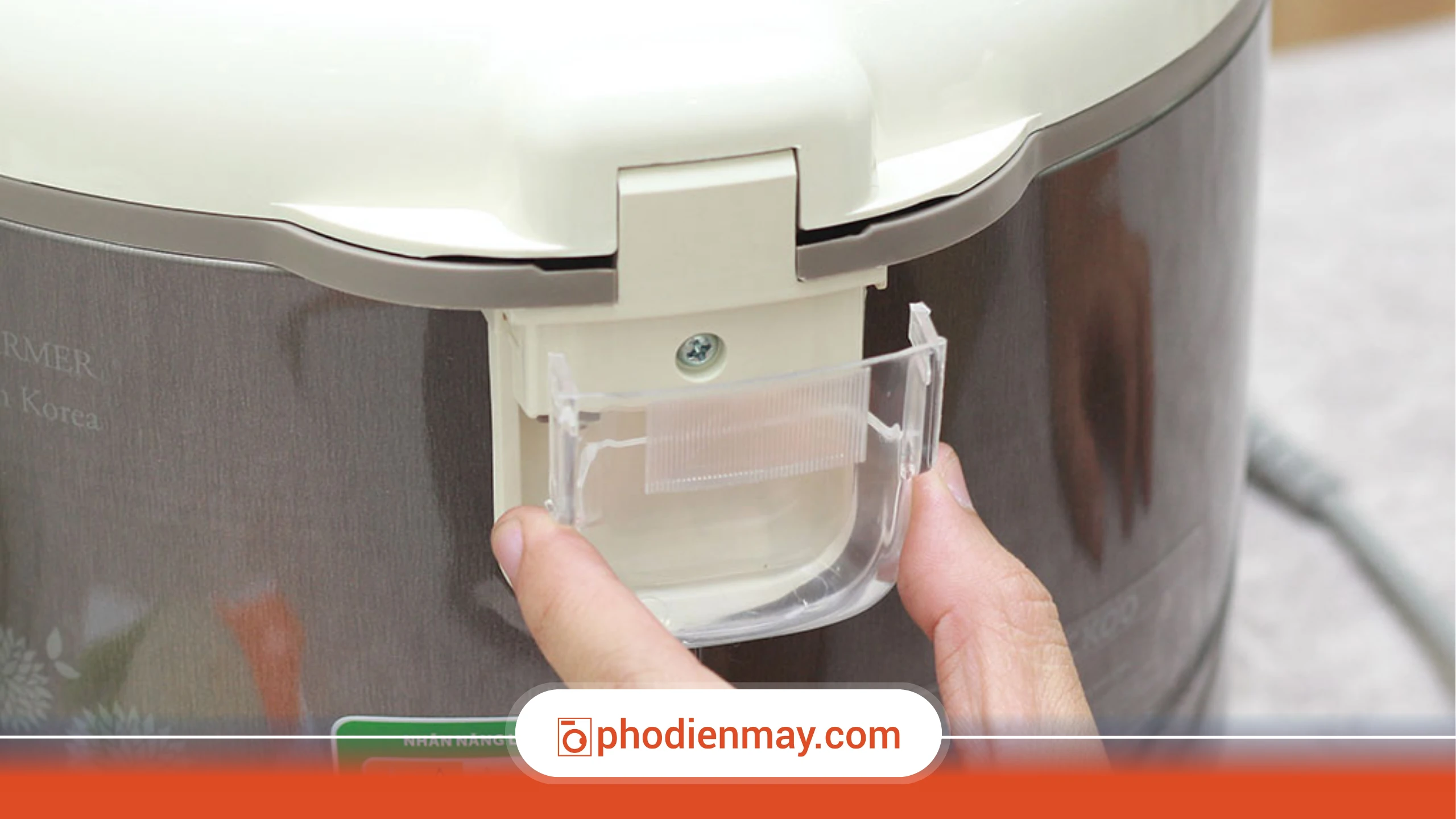 mẹo vệ sinh nồi cơm điện