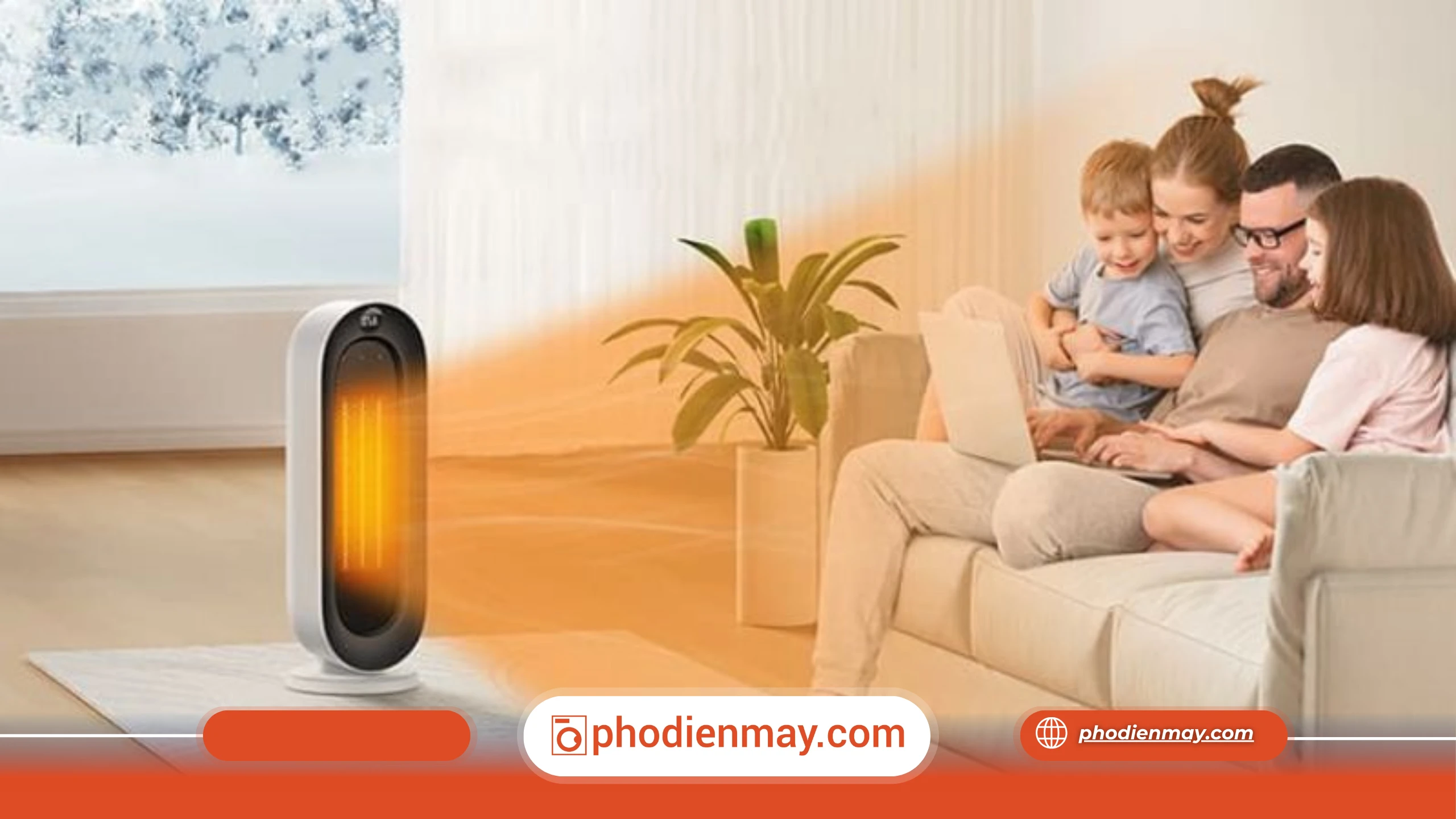 sử dụng quạt sưởi an toàn