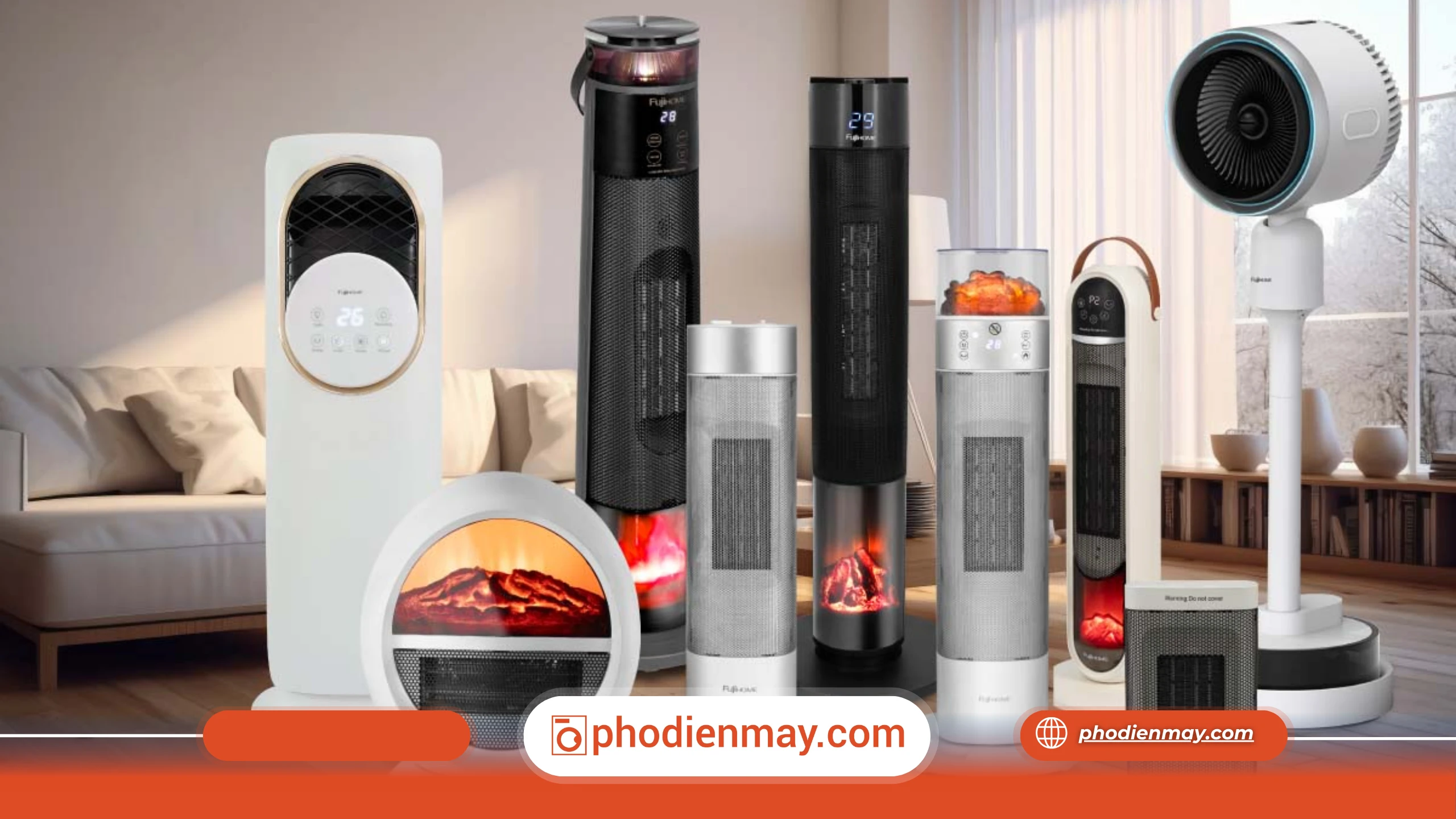 sử dụng quạt sưởi an toàn