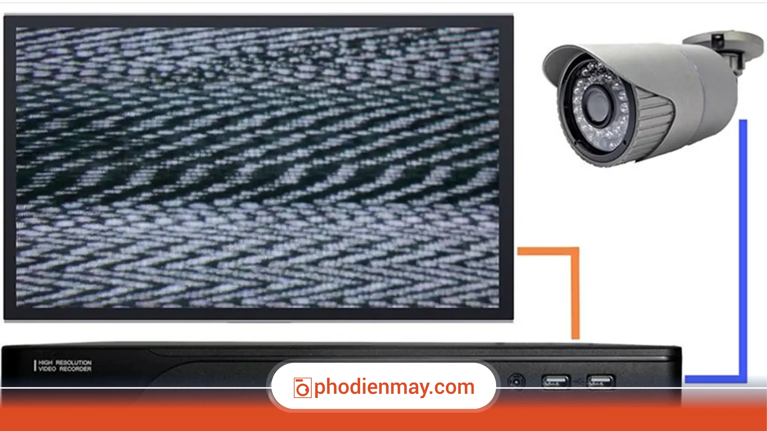 lỗi camera, sửa camera tại nhà, camera không kết nối, Phố Điện Máy
