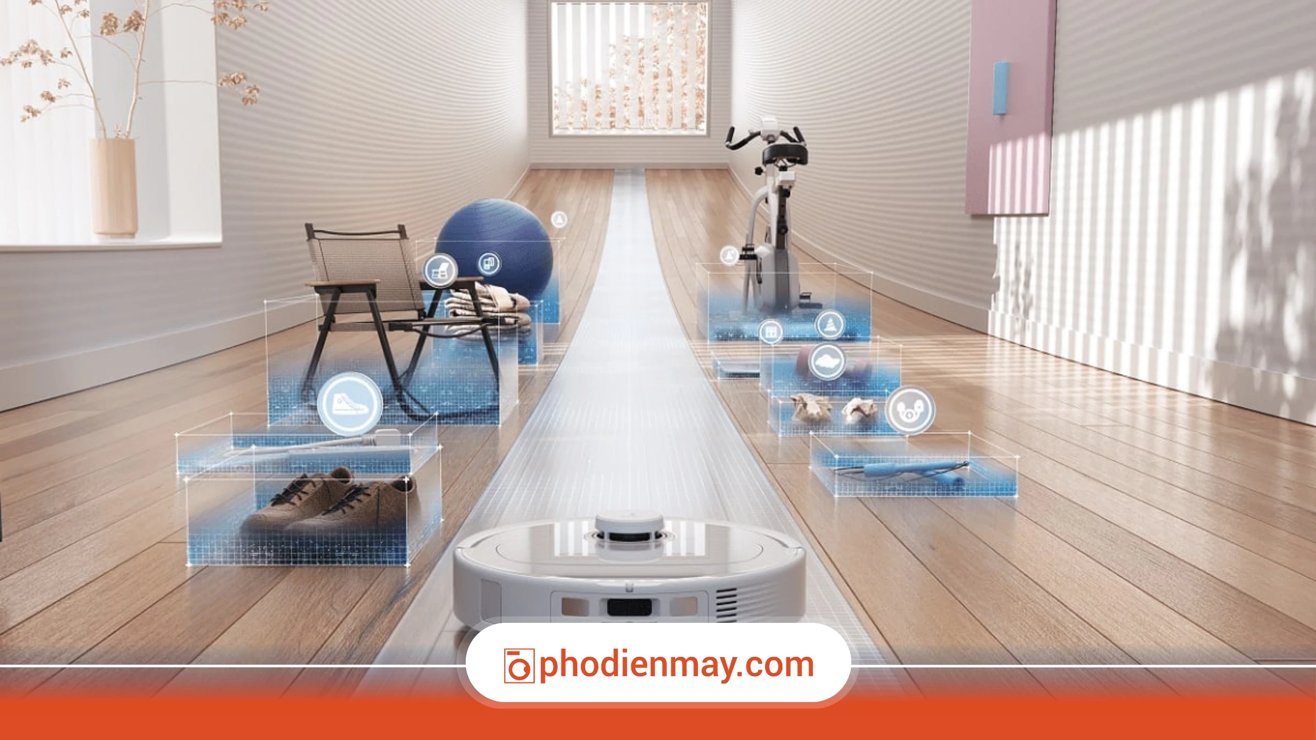 nhà cao tầng, robot hút bụi, robot hút bụi thông minh, robot hút bụi cho gia đình, dọn dẹp nhà cửa