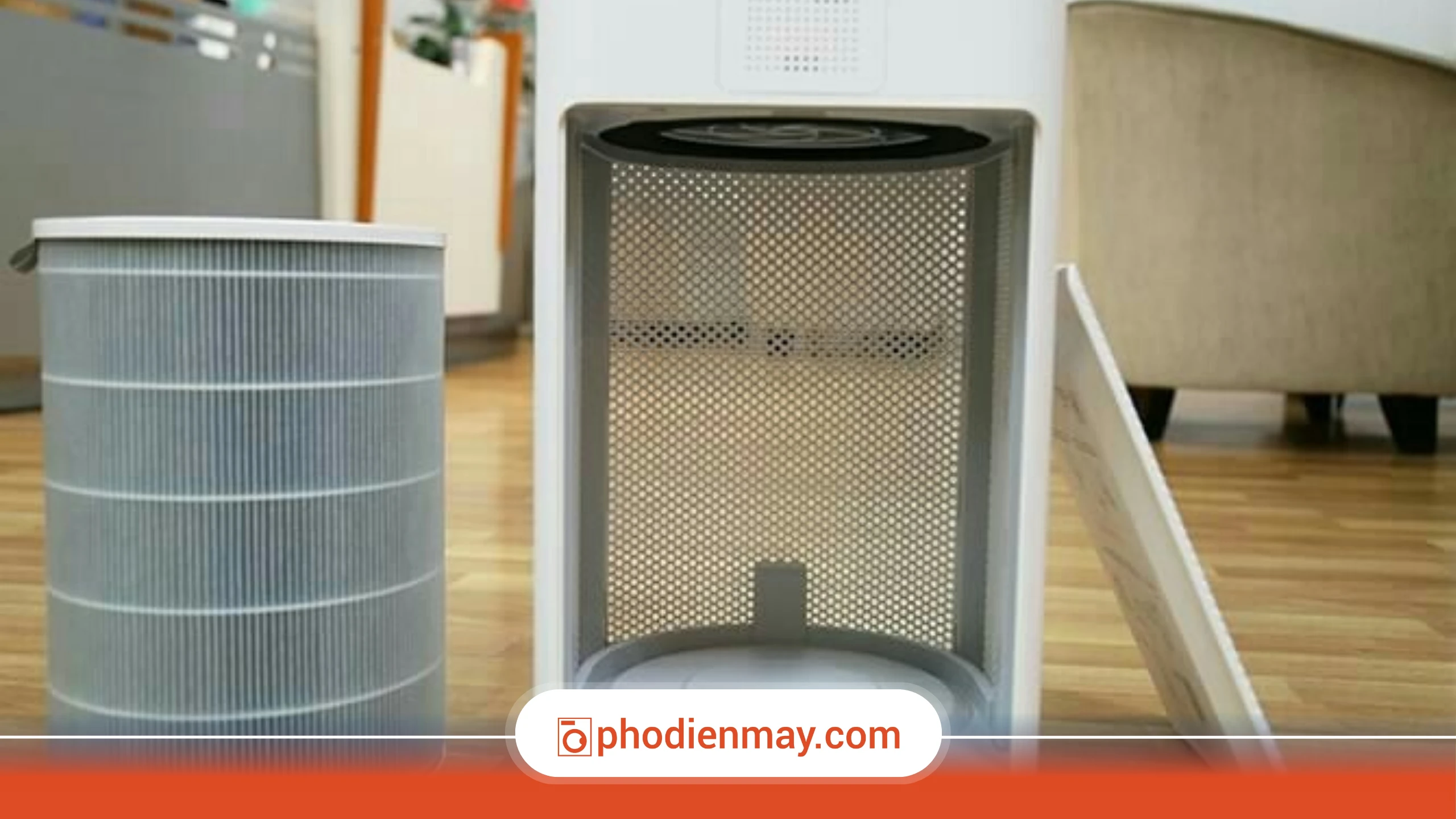 vệ sinh máy lọc không khí, máy lọc không khí, bảo dưỡng máy lọc không khí, Phố Điện Máy
