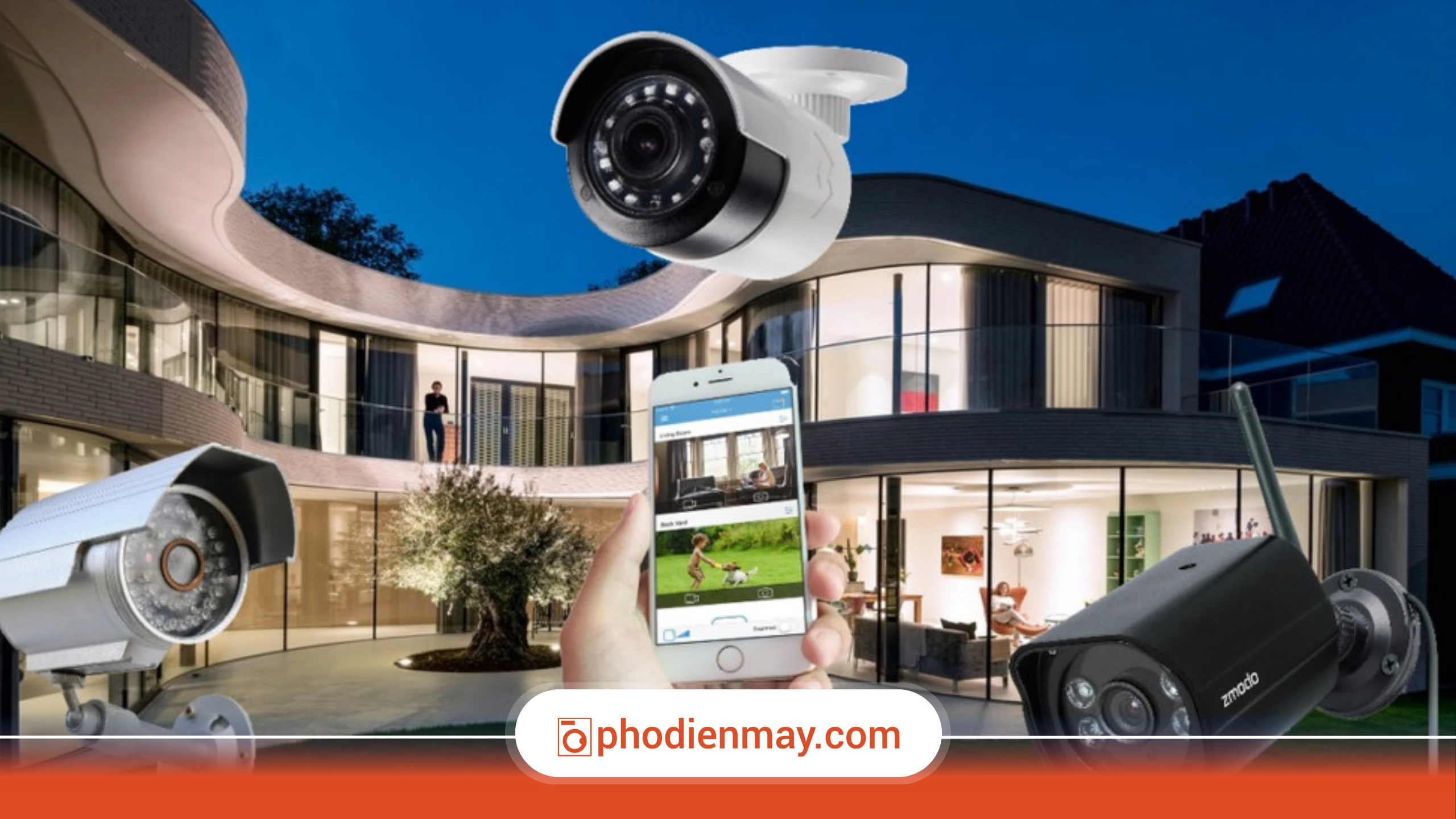 camera an ninh, công nghệ camera, camera thông minh, Phố Điện Máy