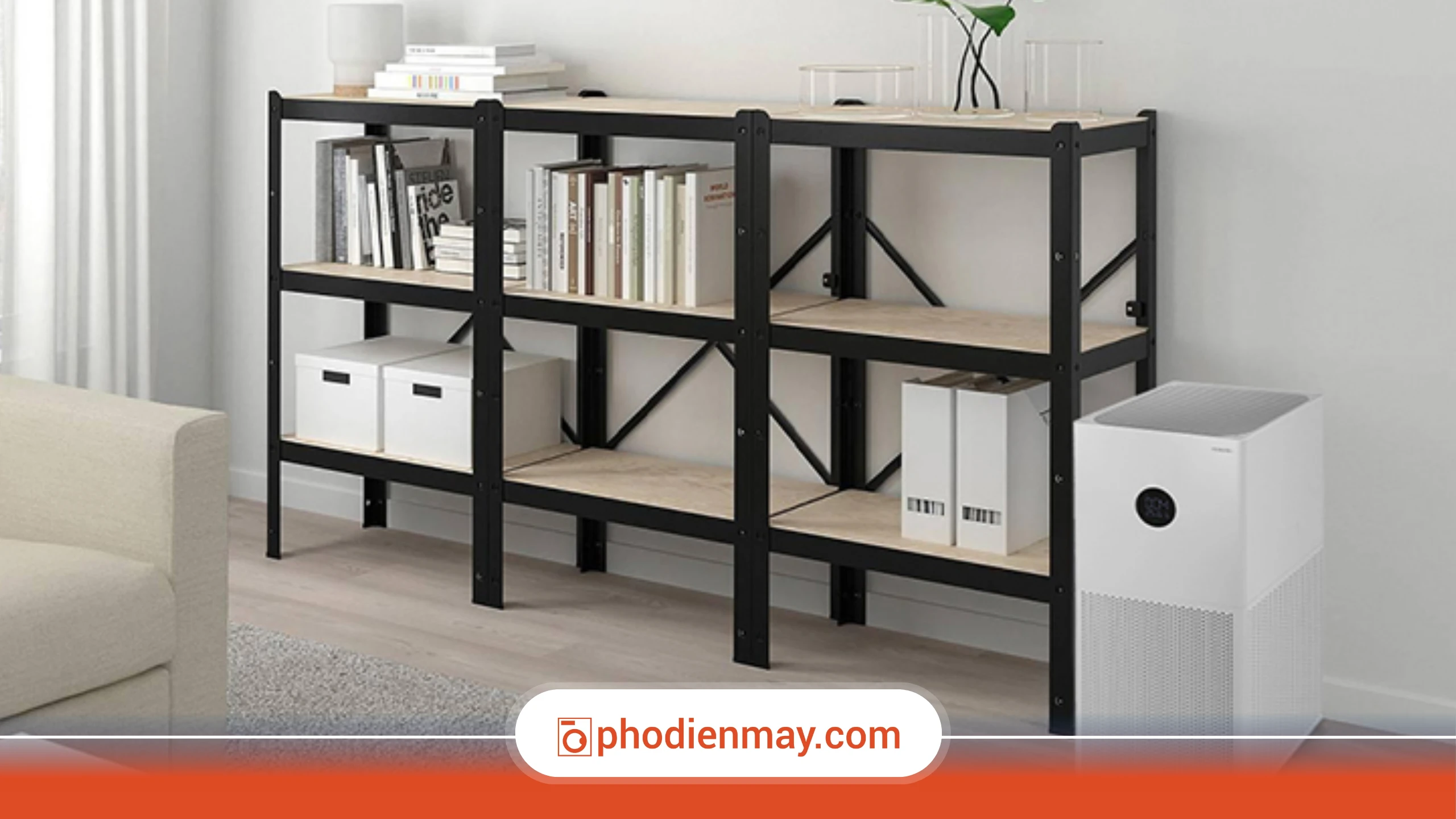 vị trí đặt máy lọc không khí, đặt máy lọc không khí trong nhà, nơi đặt máy lọc không khí phù hợp, Phố Điện Máy
