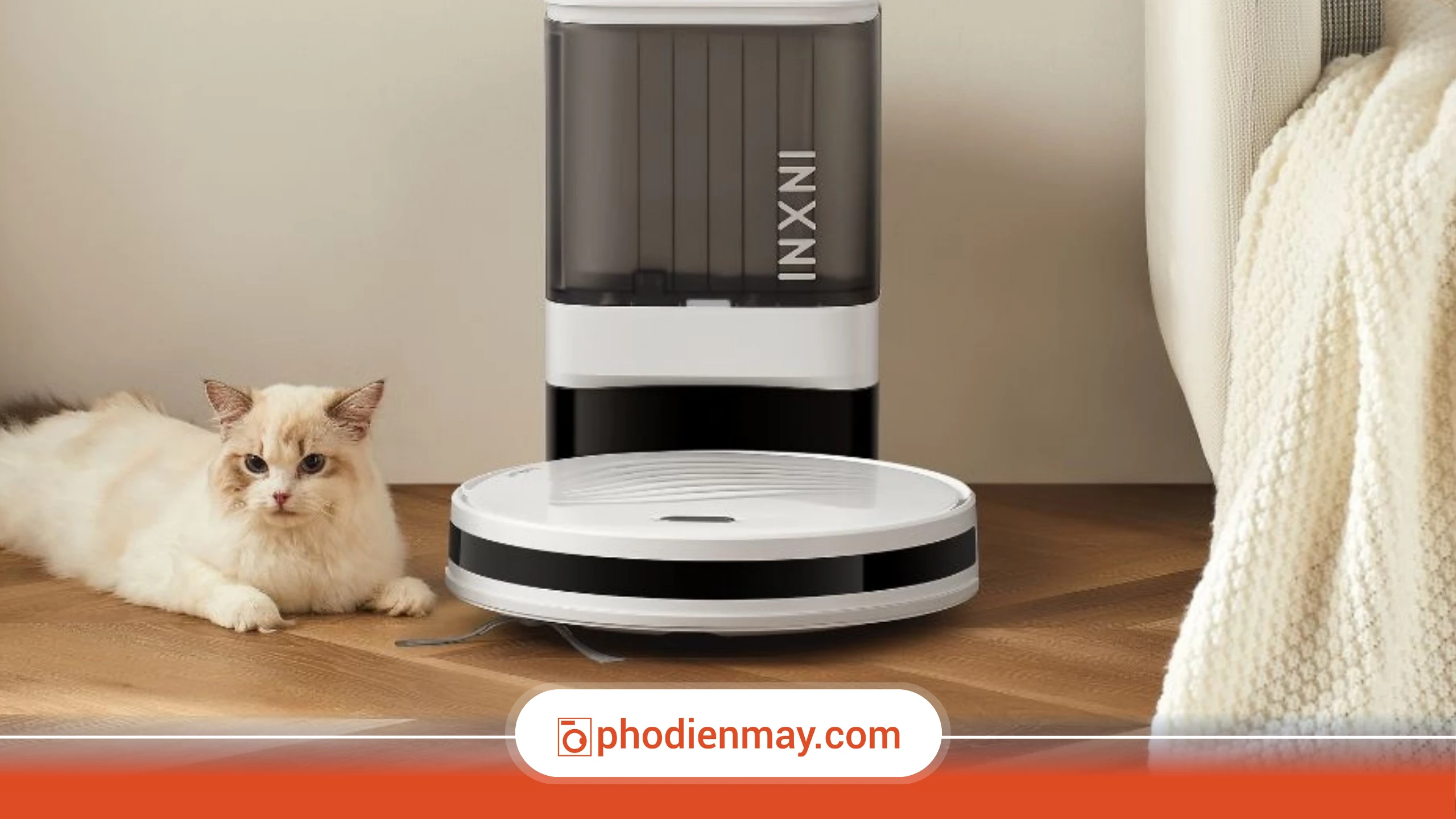 tác dụng robot hút bụi, robot hút bụi không chỉ quét nhà, công dụng khác của robot hút bụi, Phố Điện Máy