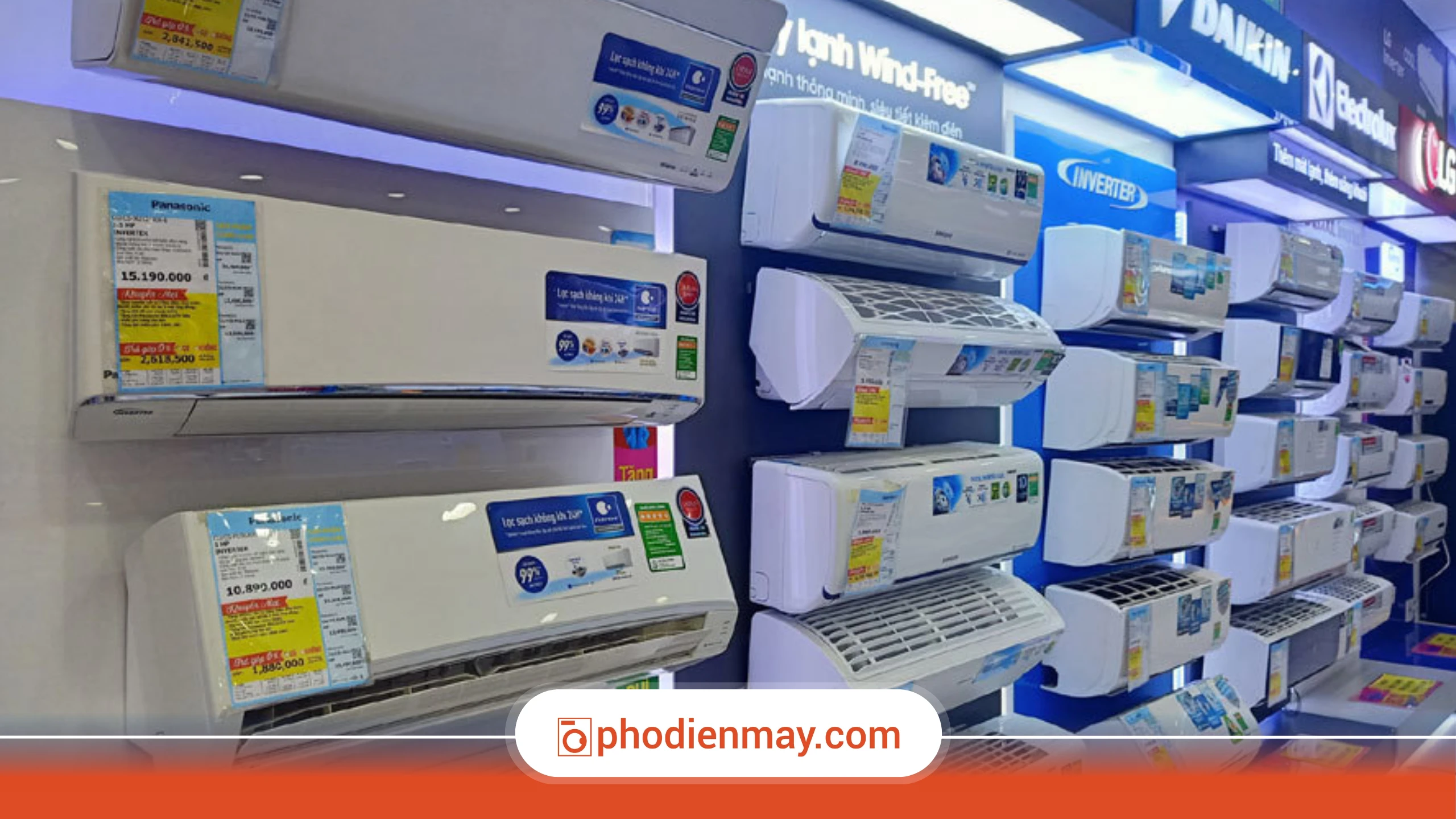 mua điều hòa giá rẻ, điều hòa cũ chất lượng, nơi bán điều hòa tốt, Phố Điện Máy
