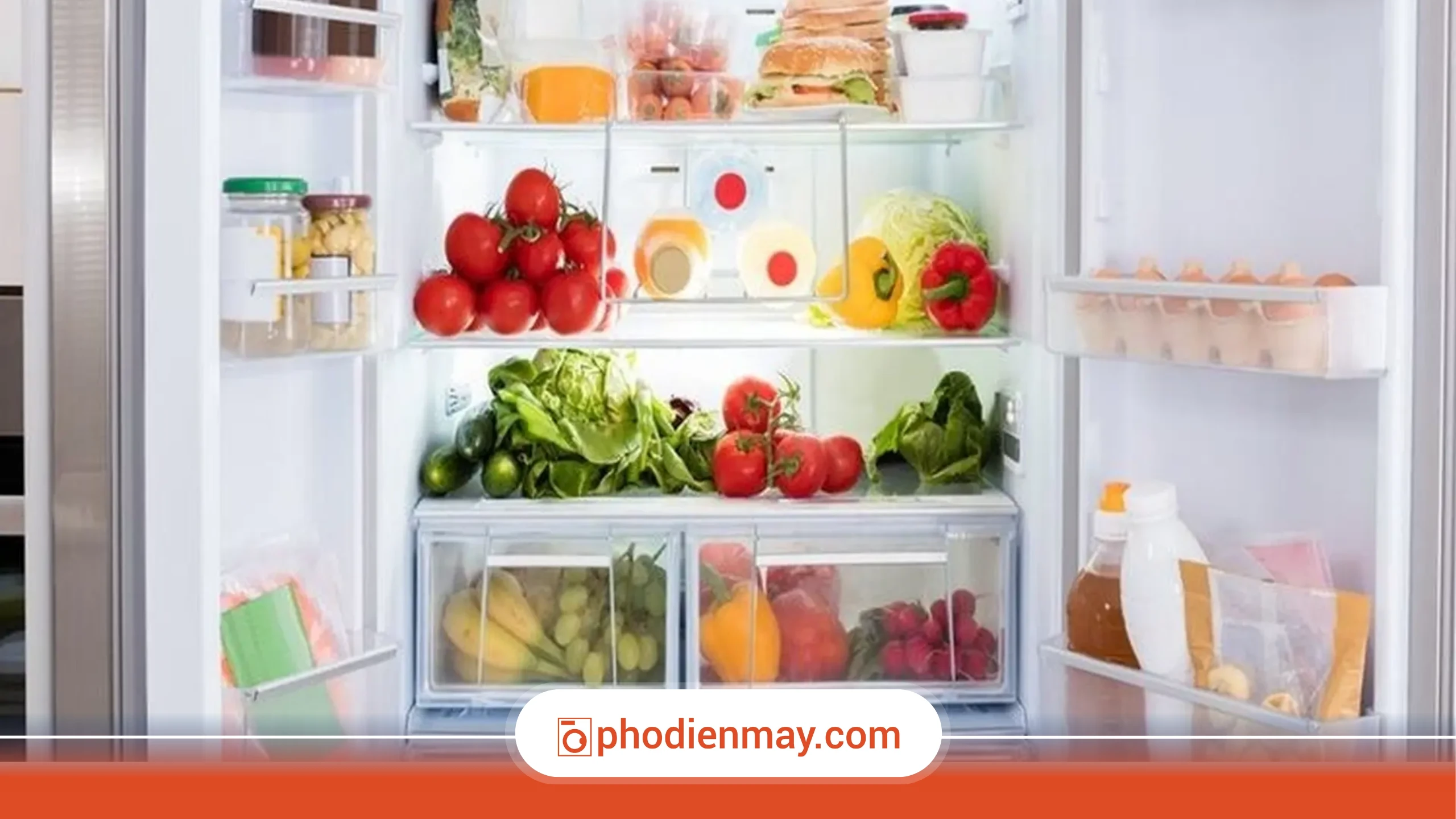 Mẹo sắp xếp tủ lạnh giúp thực phẩm tươi lâu gấp đôi