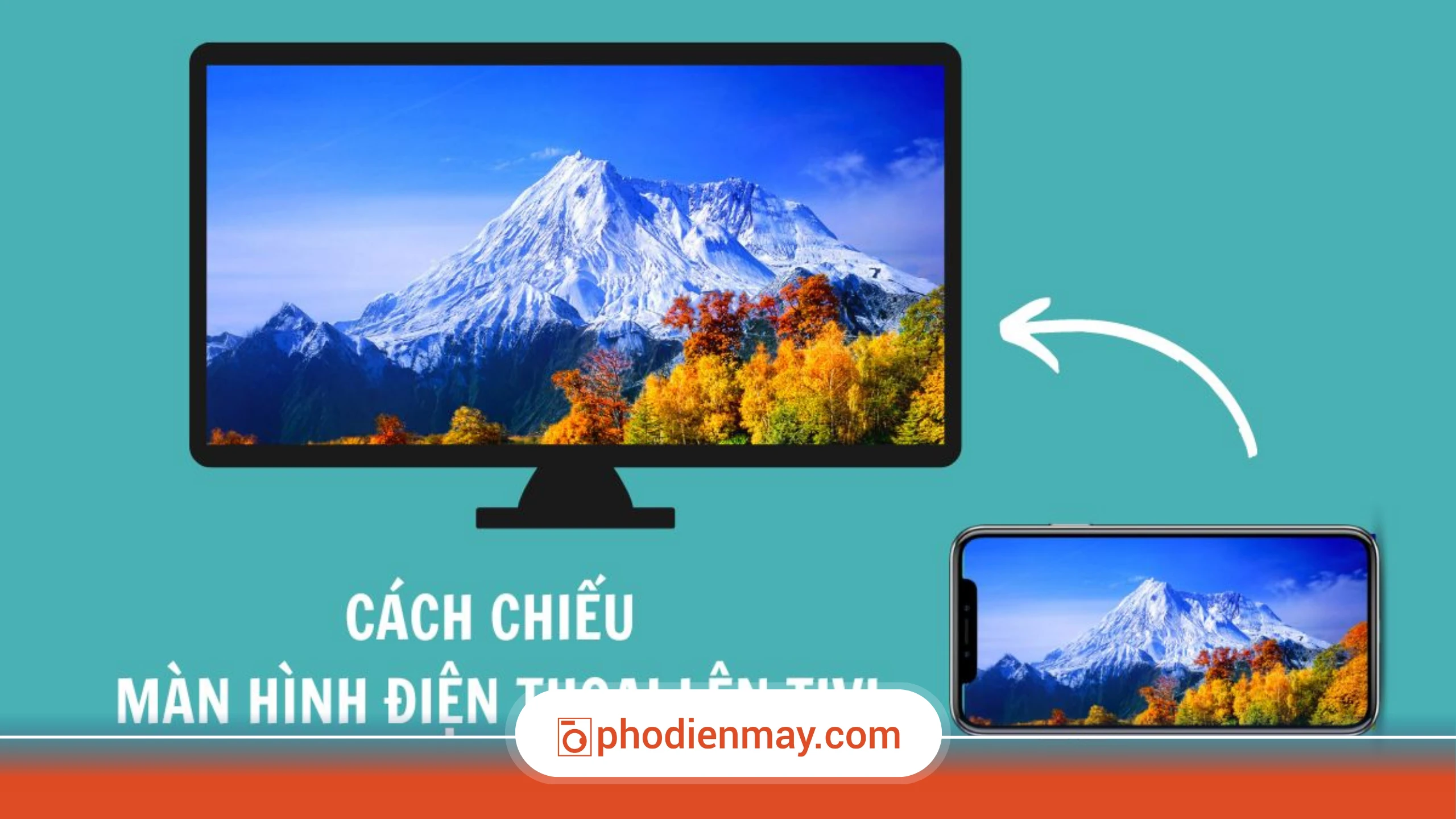 Cách chiếu màn hình điện thoại lên Smart TV đơn giản ai cũng làm được