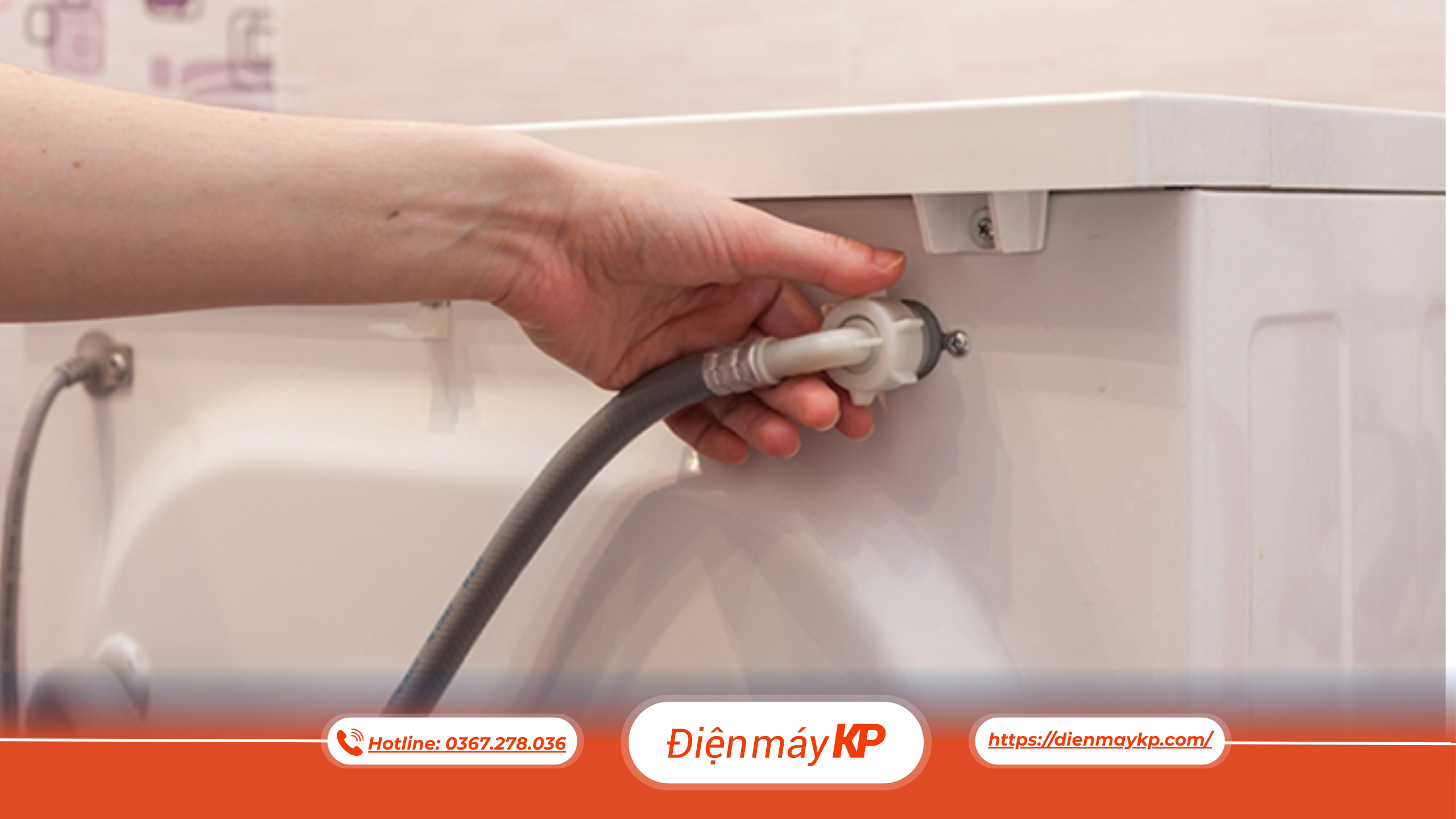 Cách tháo lưới lọc máy giặt