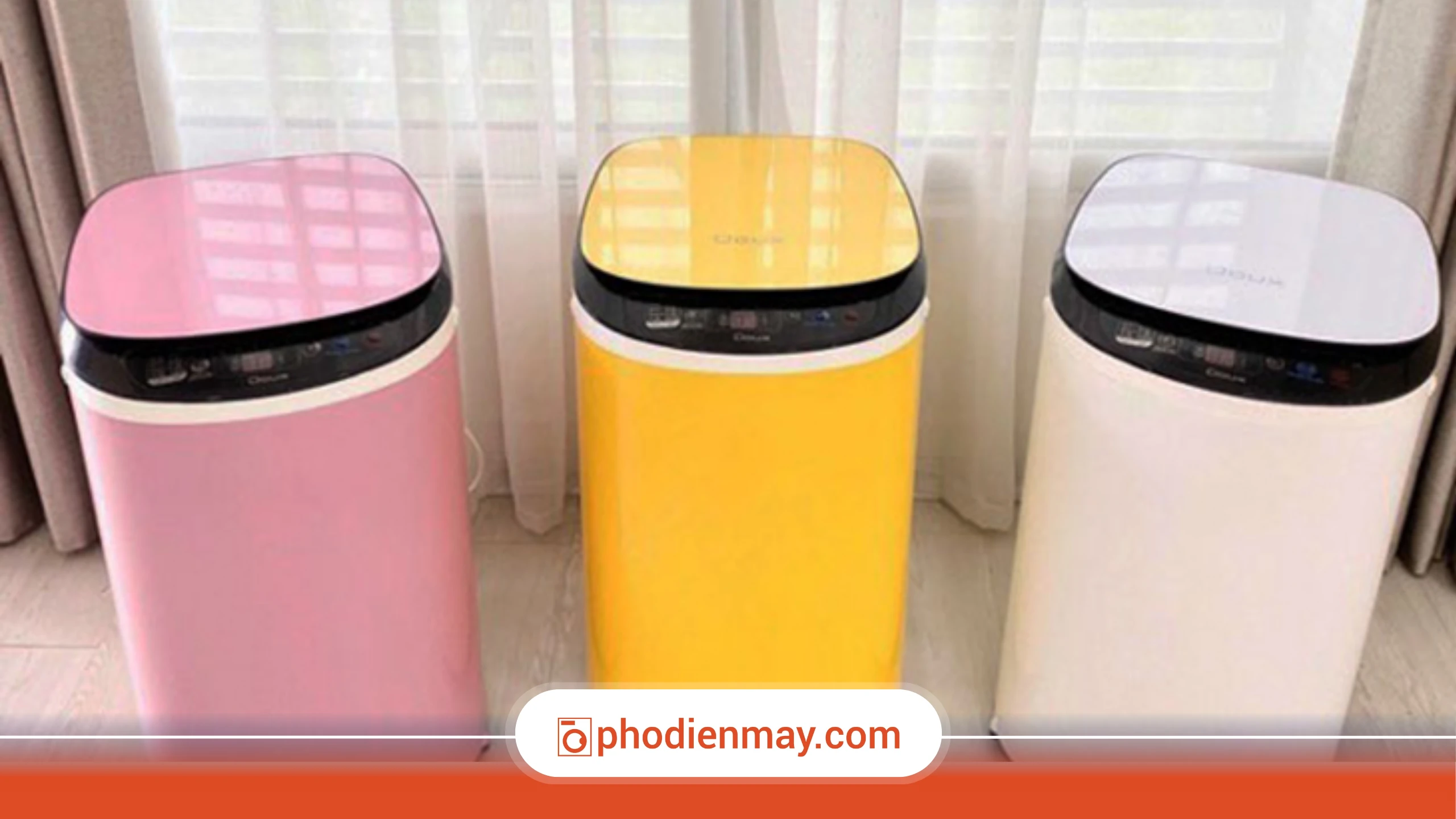 Xu hướng máy giặt mini cho người độc thân