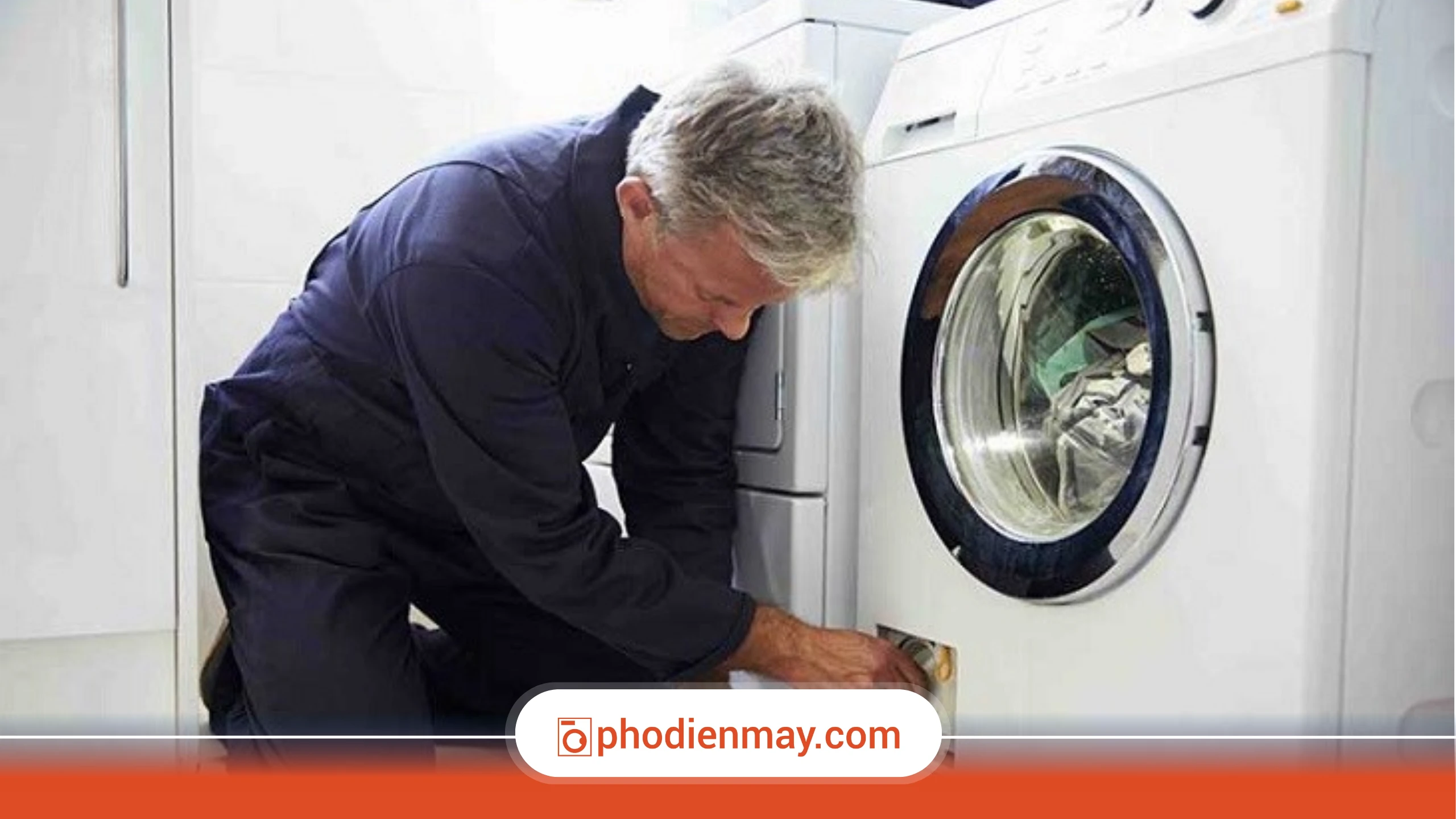 Van cấp nước của máy giặt bị hỏng