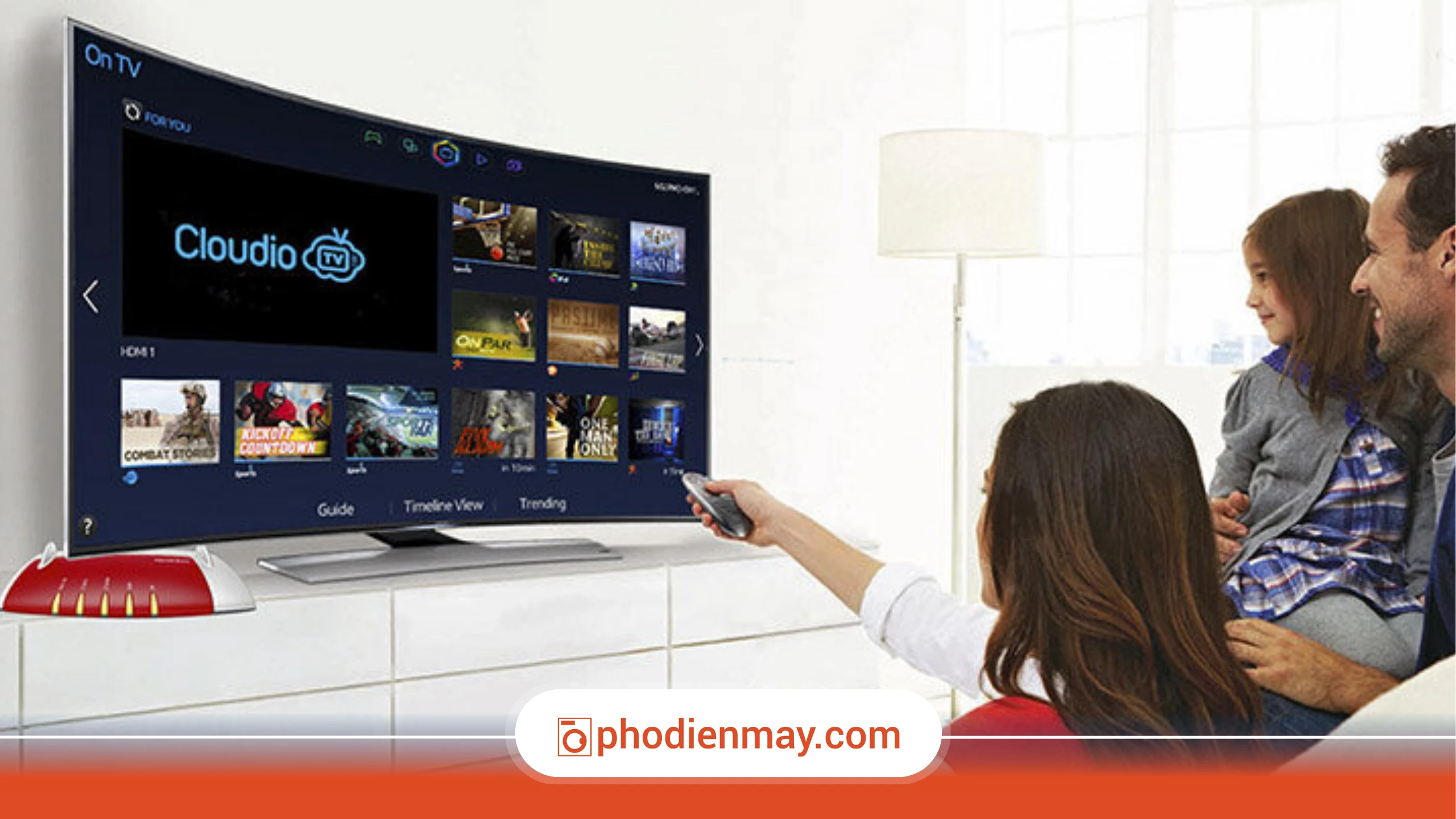 Tivi màn hình cong là gì?