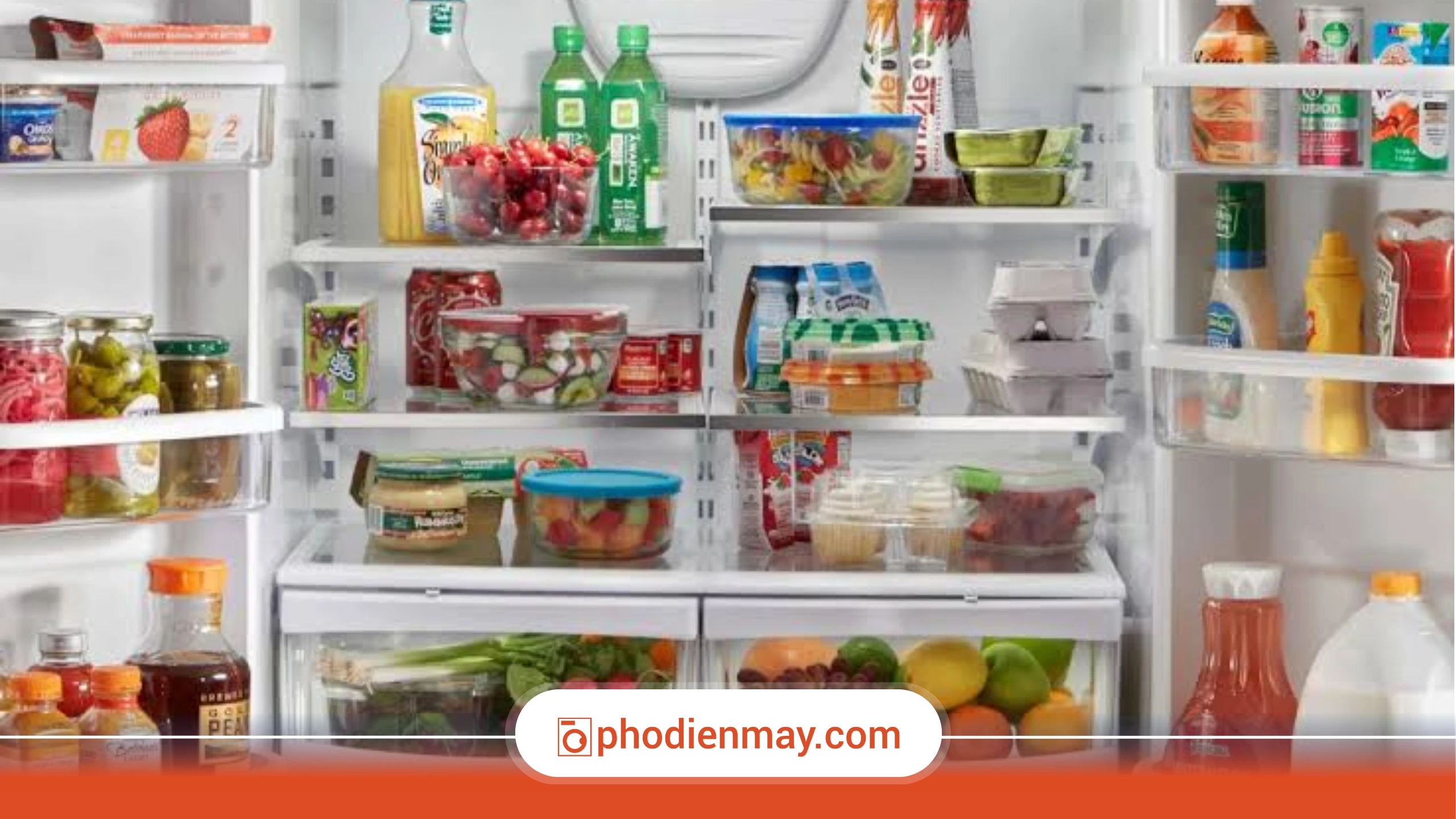 Bọc kín thực phẩm trước khi cho vào tủ lạnh