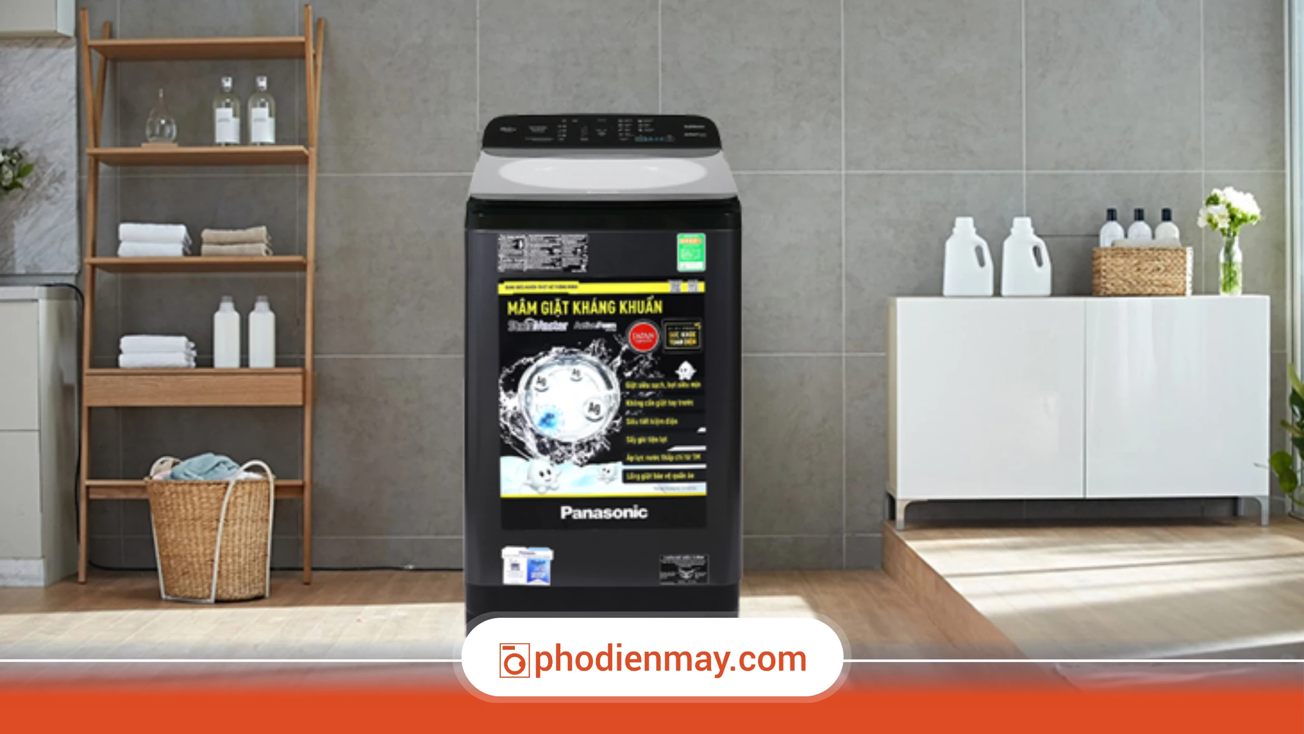 Máy giặt lồng ngang có phù hợp phòng trọ không?