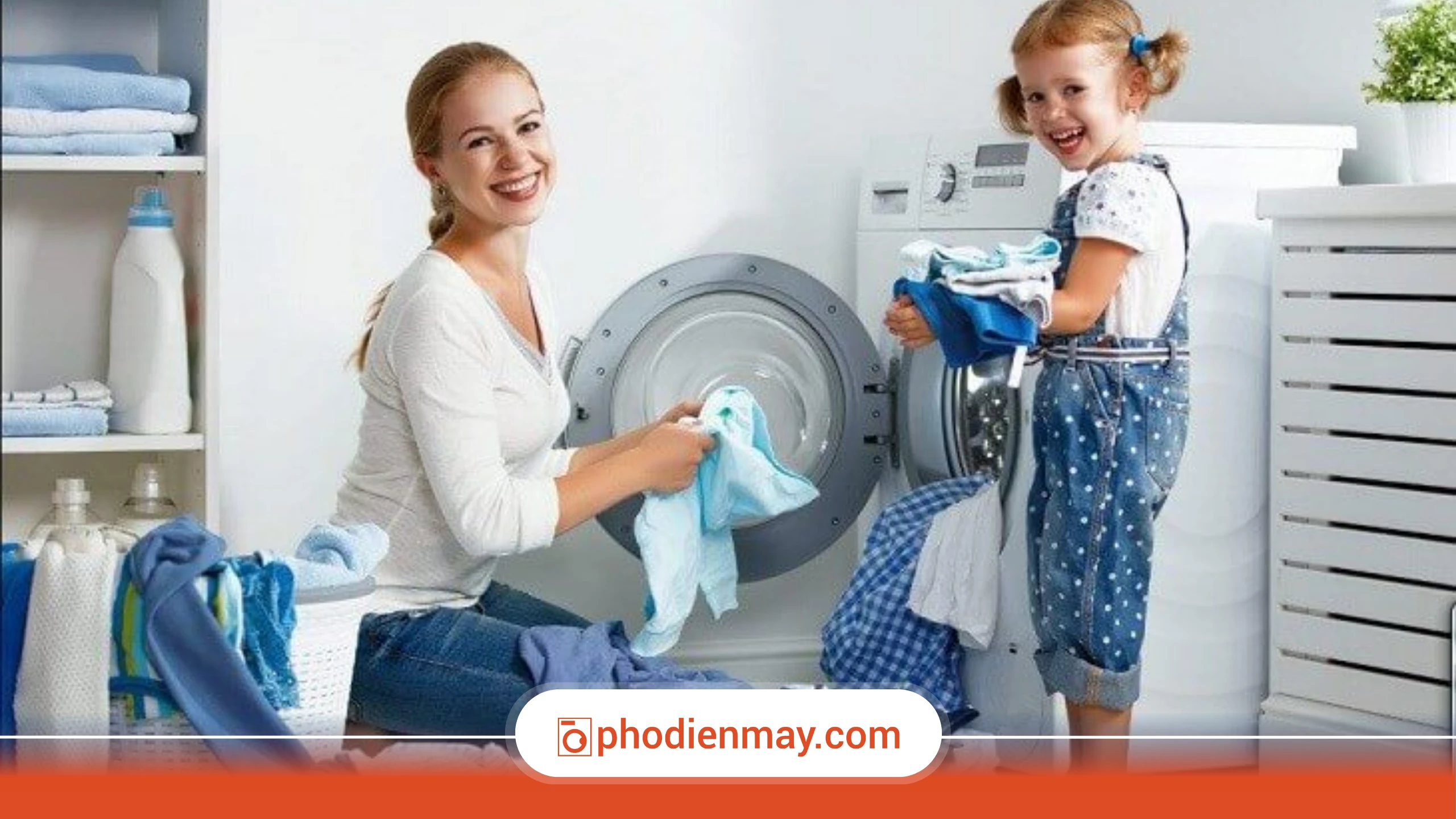 Cách chọn chế độ giặt phù hợp từng loại quần áo giúp giặt sạch và bền lâu