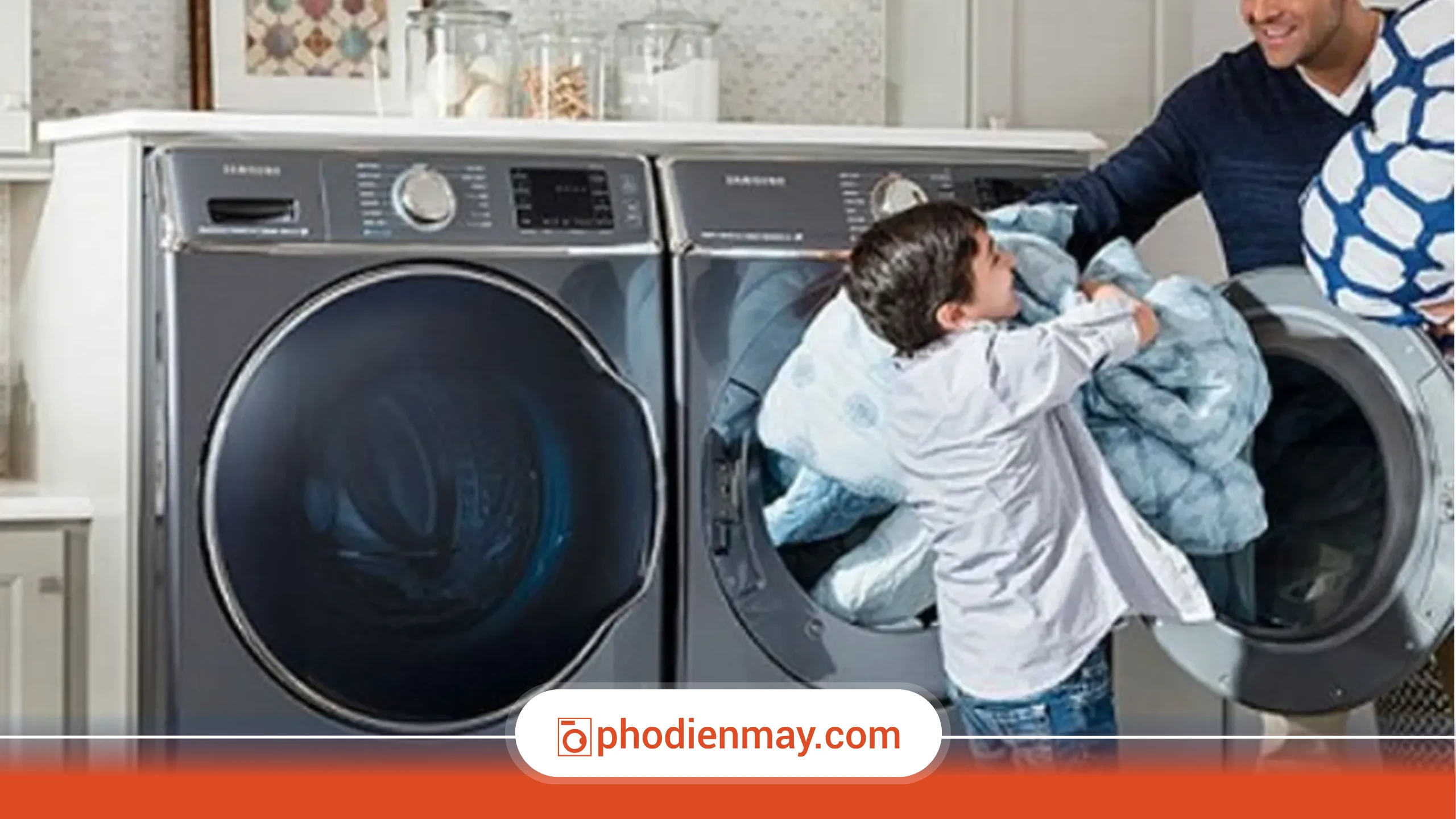 Cách chọn máy giặt phù hợp cho gia đình – Kinh nghiệm giúp tiết kiệm điện và sử dụng bền lâu