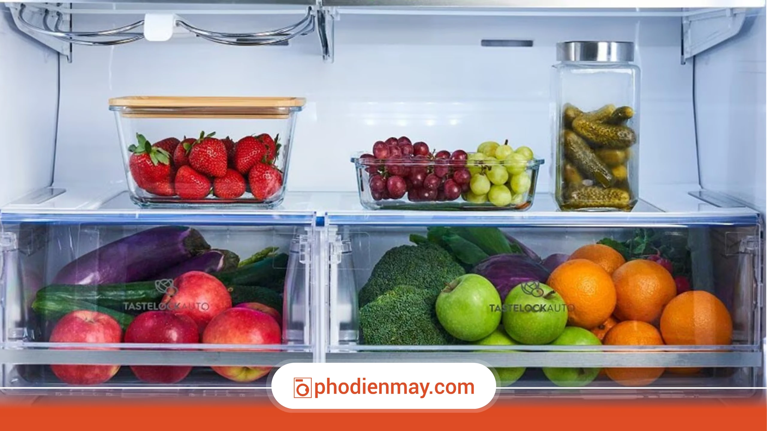 Cách bảo quản rau củ tươi lâu trong tủ lạnh đơn giản và hiệu quả