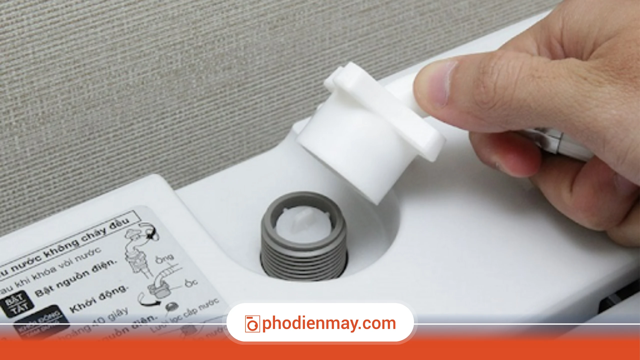 Máy giặt không cấp nước – Lỗi gì và cách xử lý nhanh
