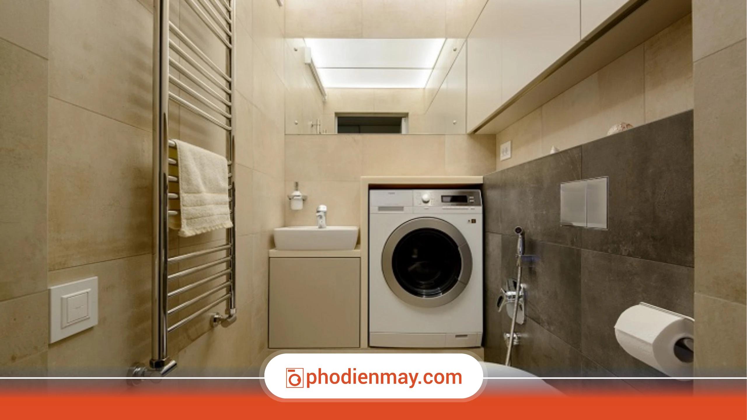 Có nên để máy giặt trong nhà tắm không? Những điều cần biết trước khi lắp đặt