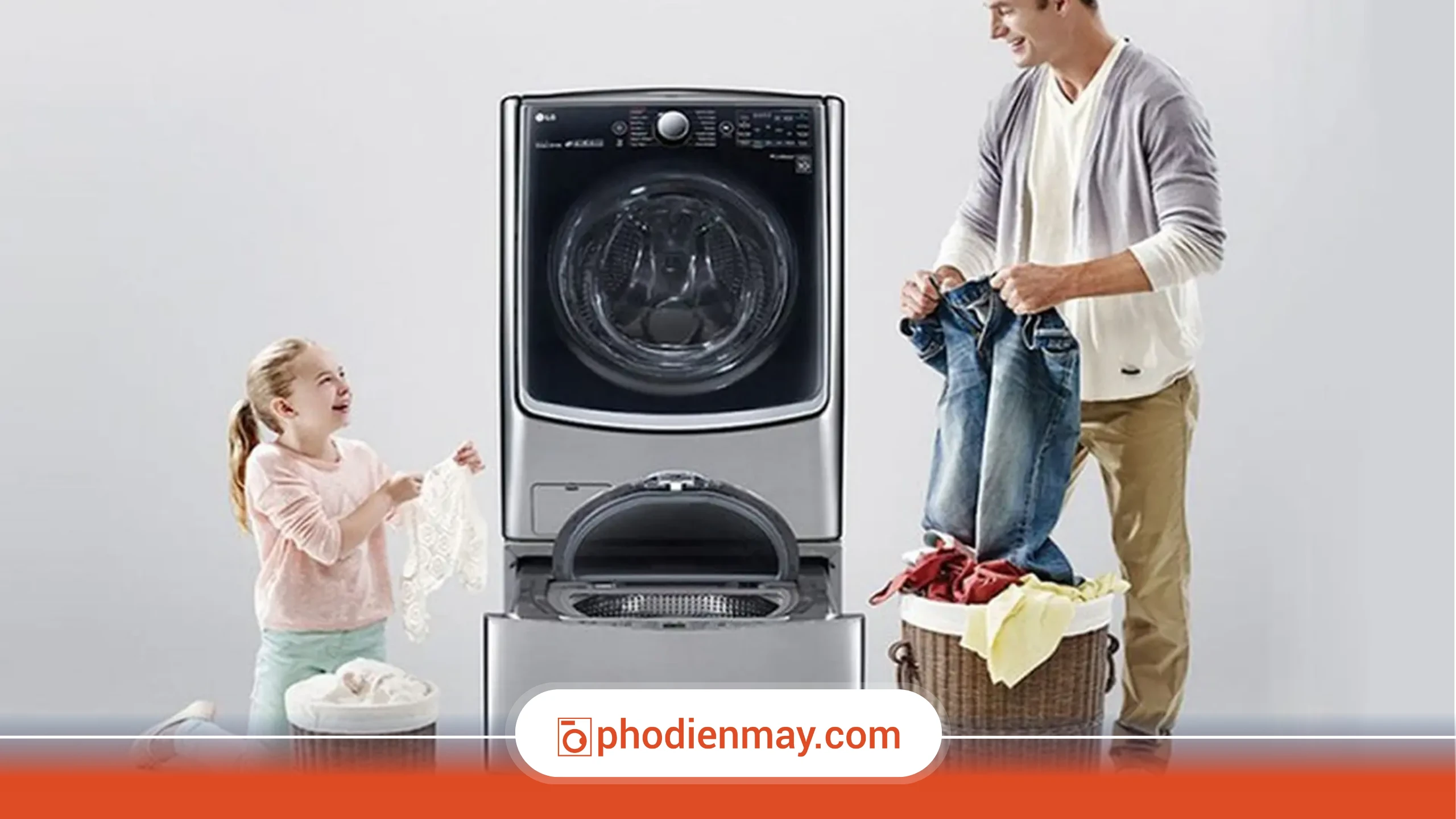 Đặt máy giặt ở vị trí ẩm thấp, kém thông thoáng