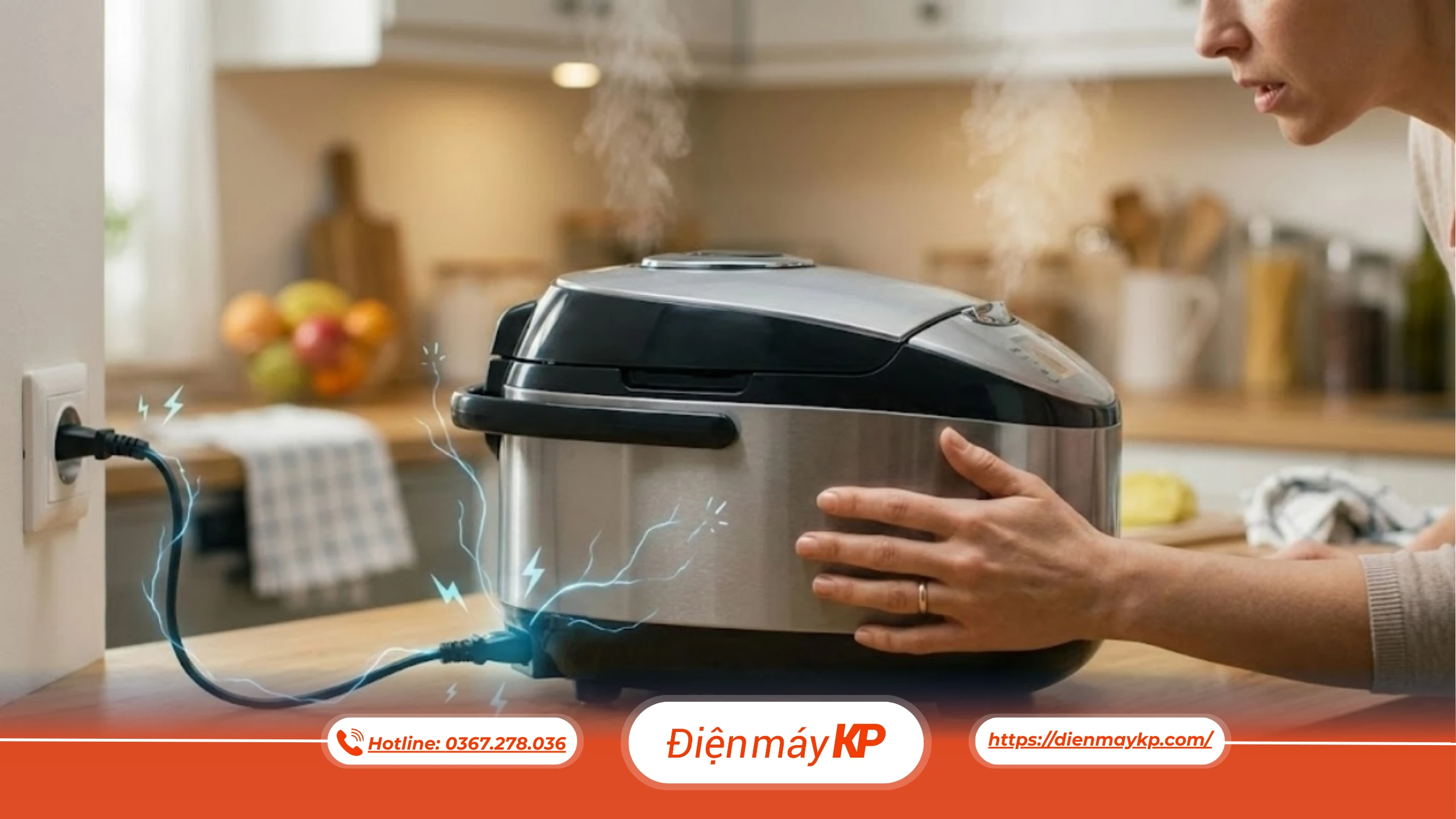 Nồi cơm điện bị rò điện có nguy hiểm không?