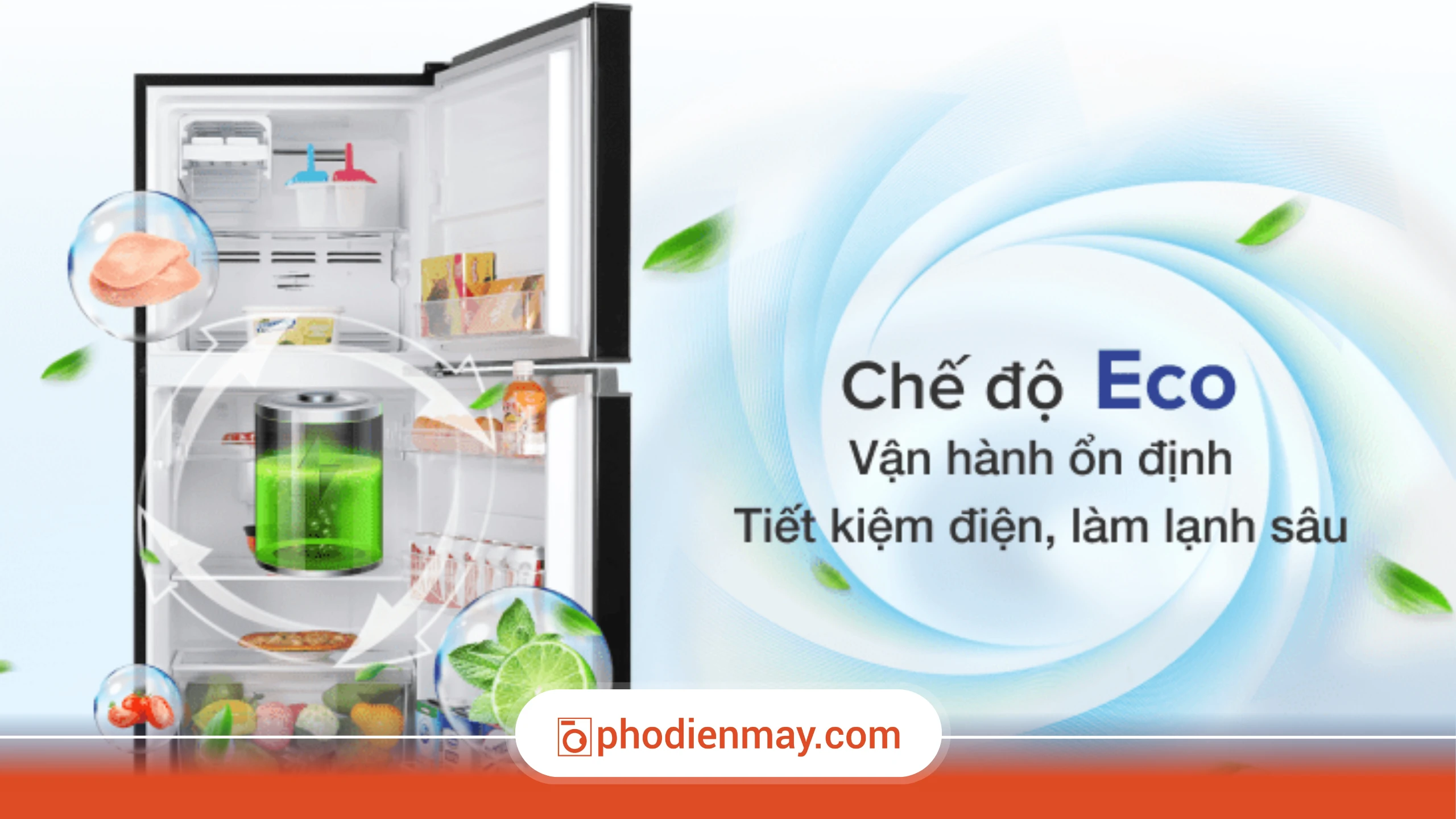 Công nghệ làm lạnh đa chiều trên tủ lạnh hoạt động như thế nào?