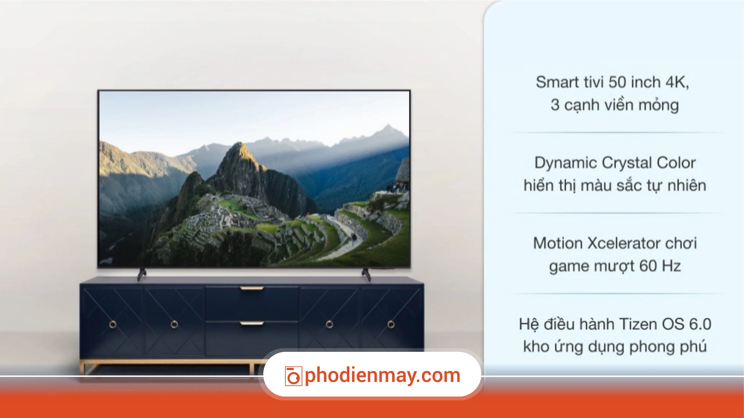 Chọn kích thước Smart TV theo diện tích và không gian phòng
