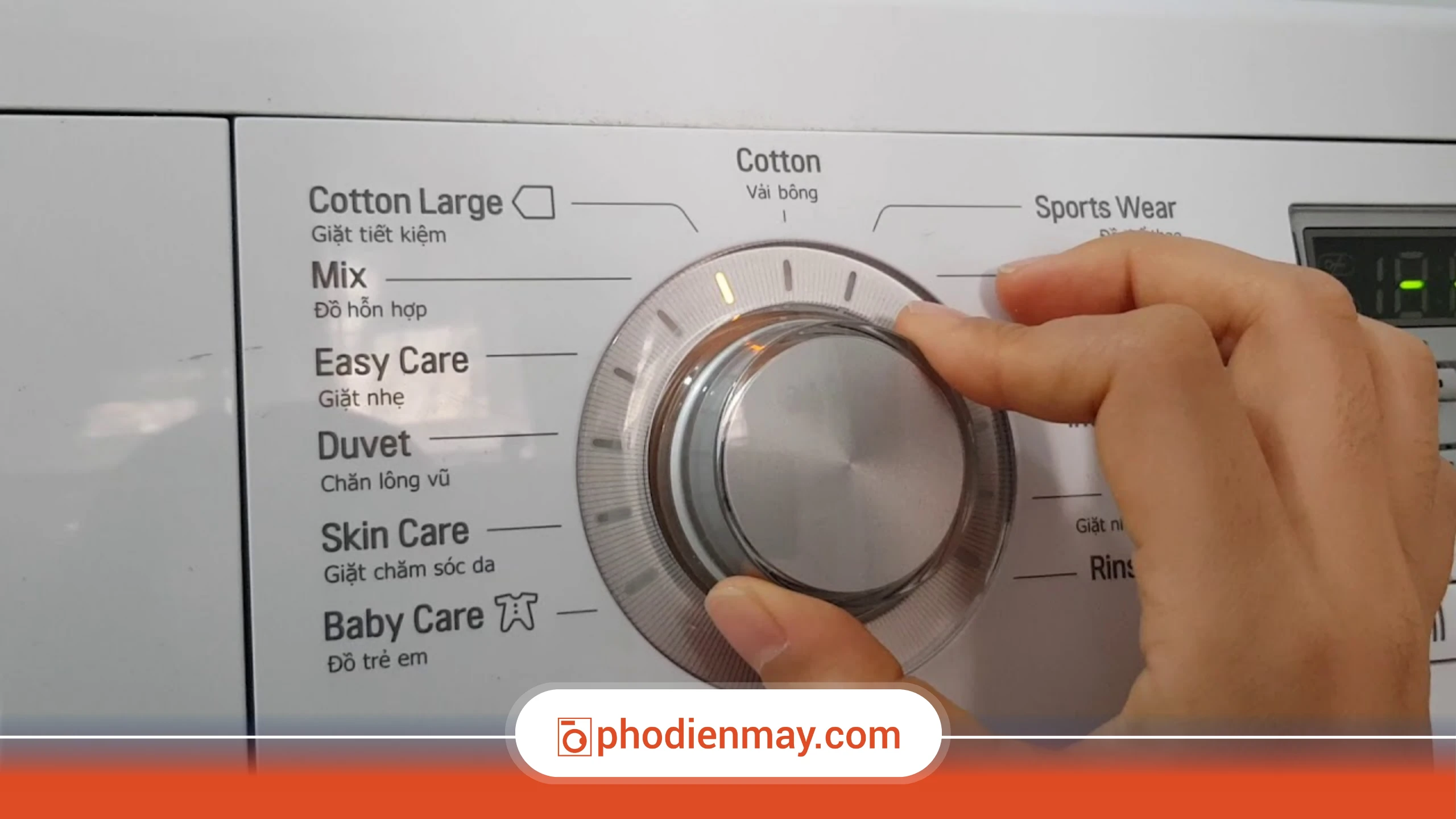 Khi nào nên sử dụng chế độ giặt nhanh?