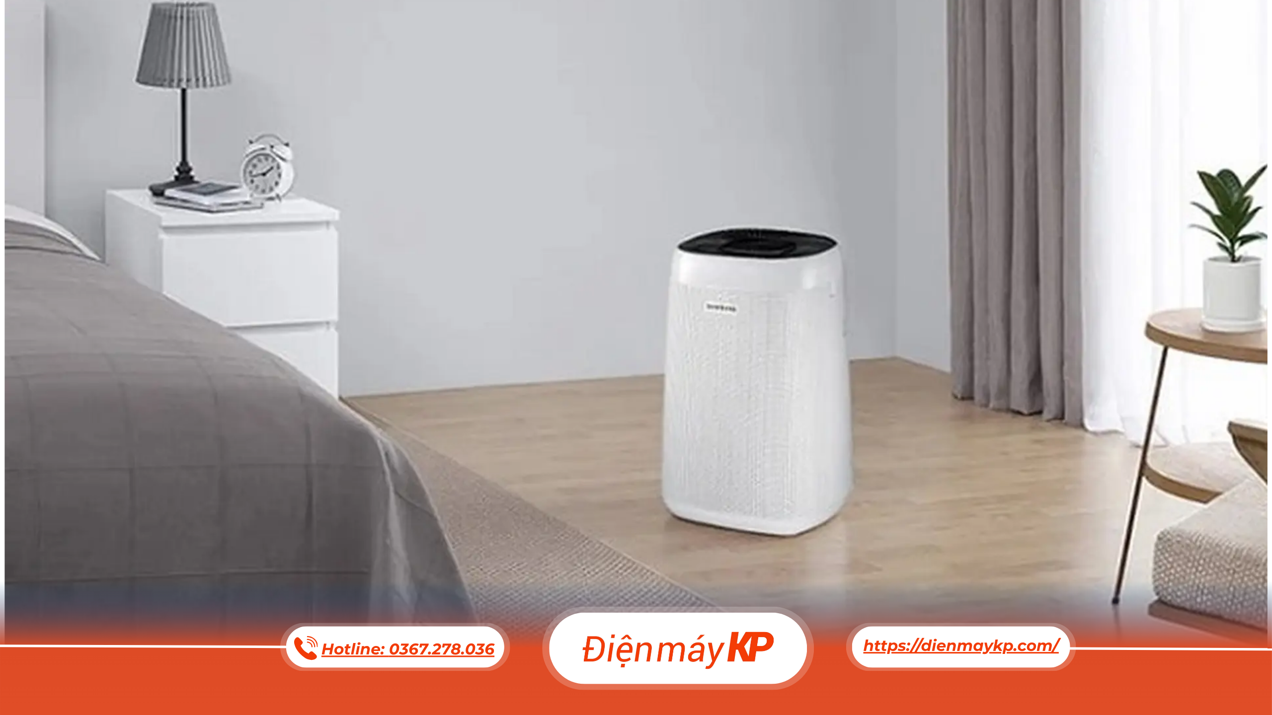 Phòng ngủ nên mua máy lọc không khí loại nào? Cách chọn phù hợp