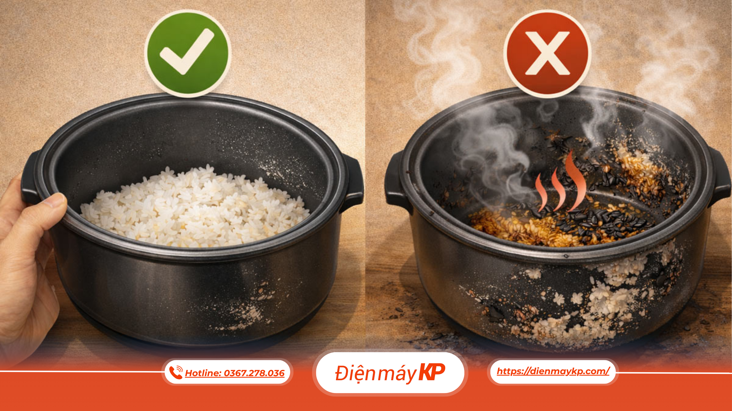 Cách Xử Lý Lòng Nồi Cơm Điện Bị Bong Lớp Chống Dính An Toàn, Hiệu Quả