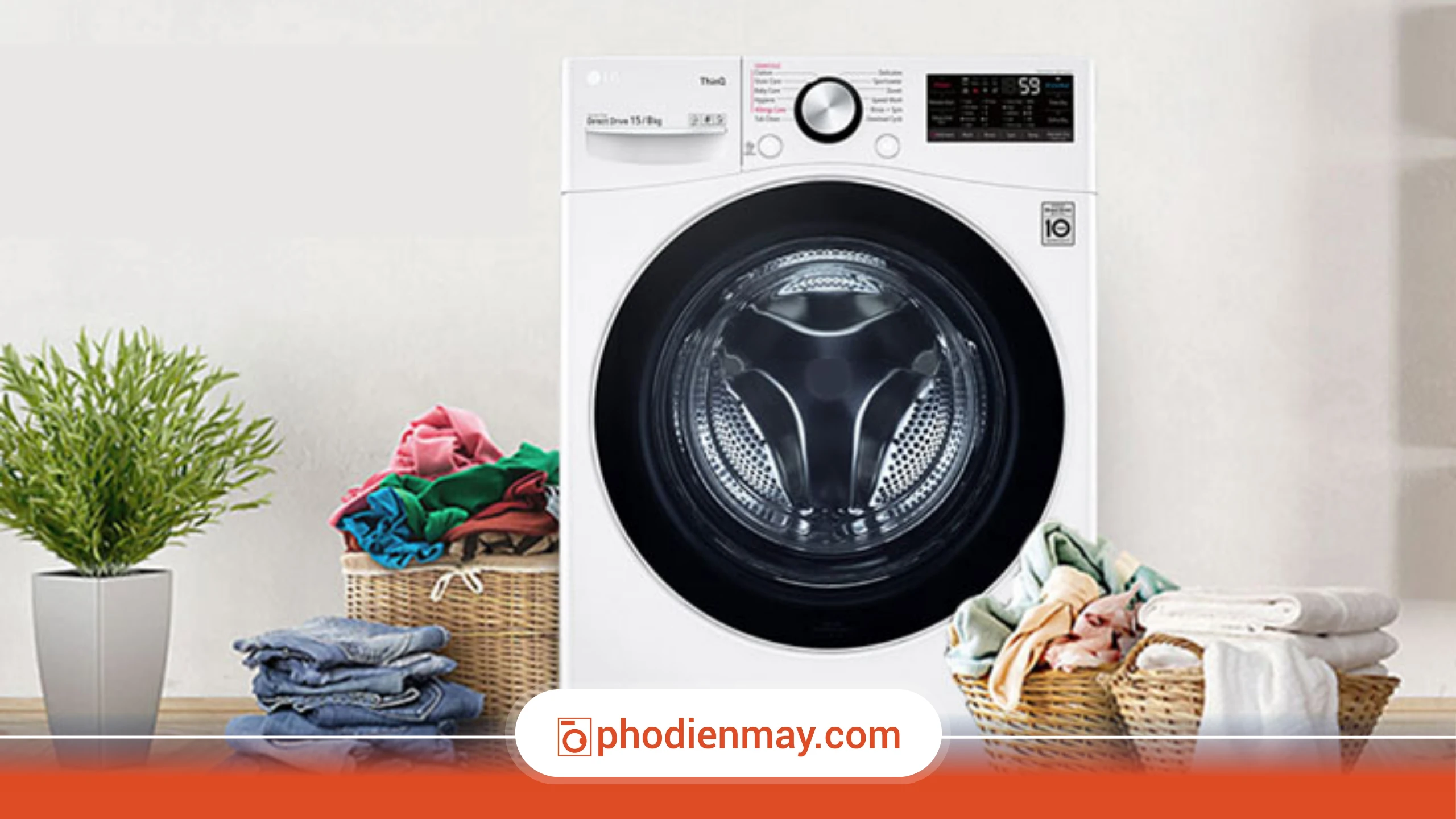 Ưu điểm nổi bật của máy giặt có chức năng sấy