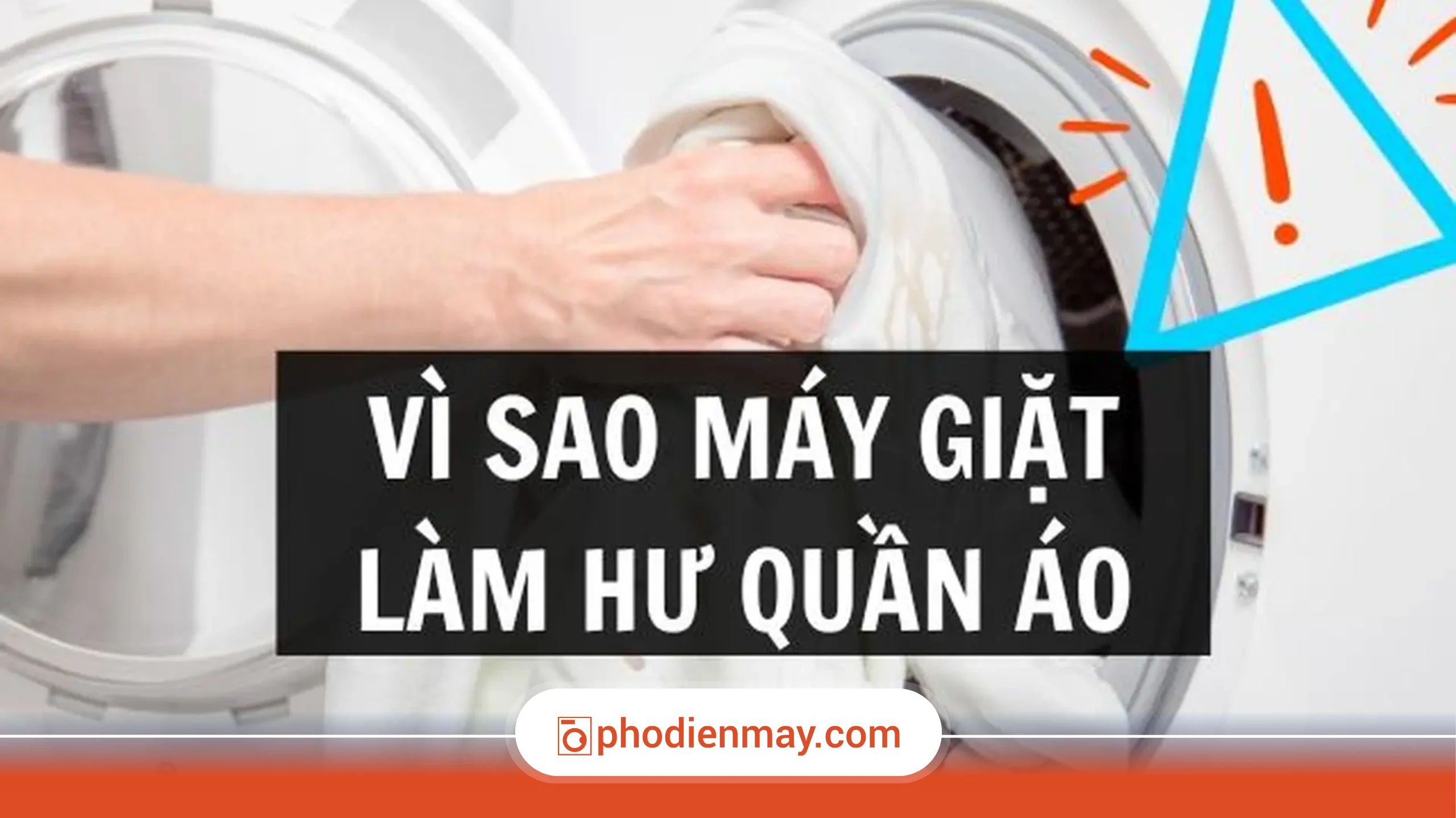 Máy giặt có thực sự ảnh hưởng đến độ bền quần áo?